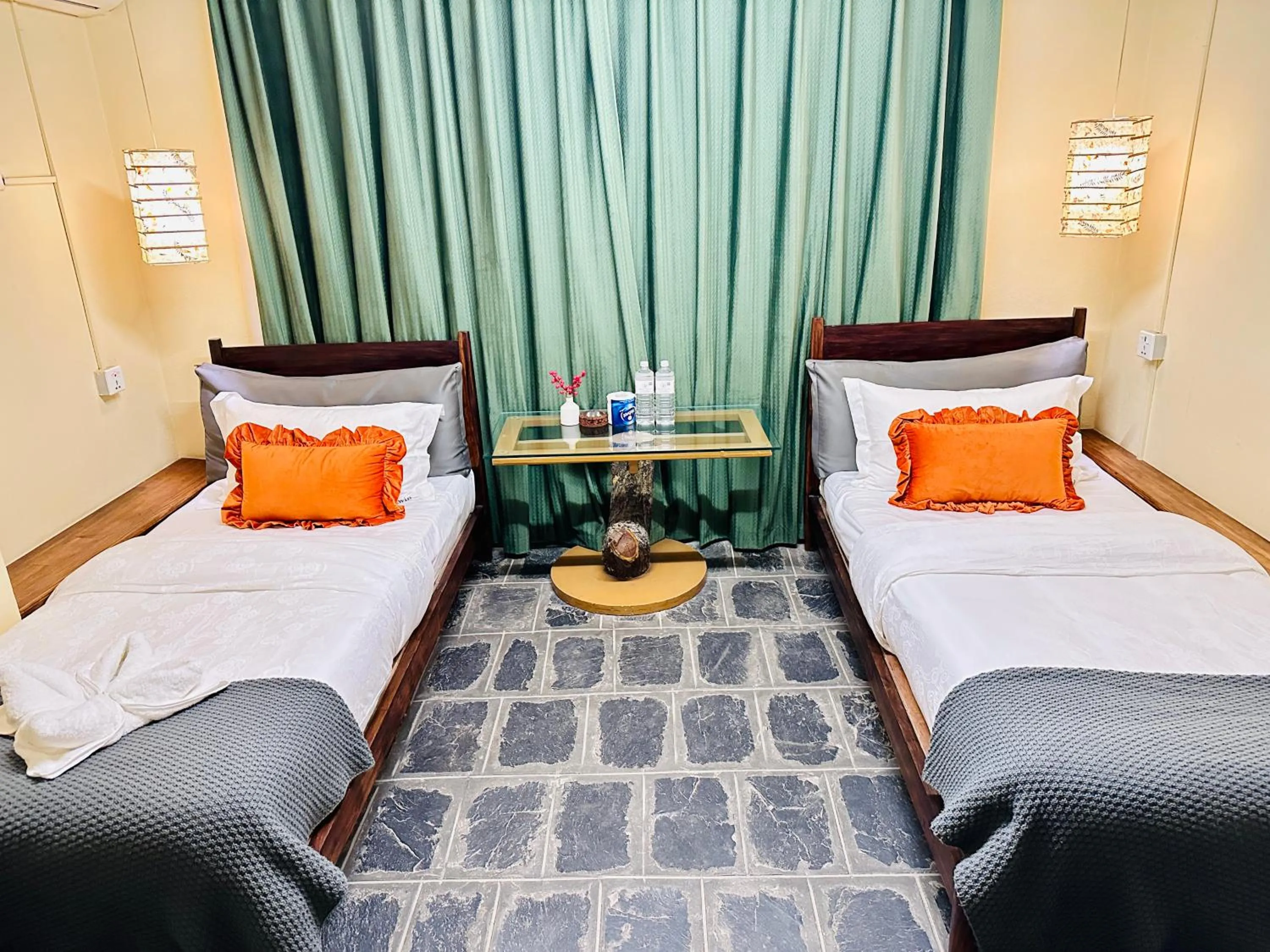 Bed in Hotel Darwin