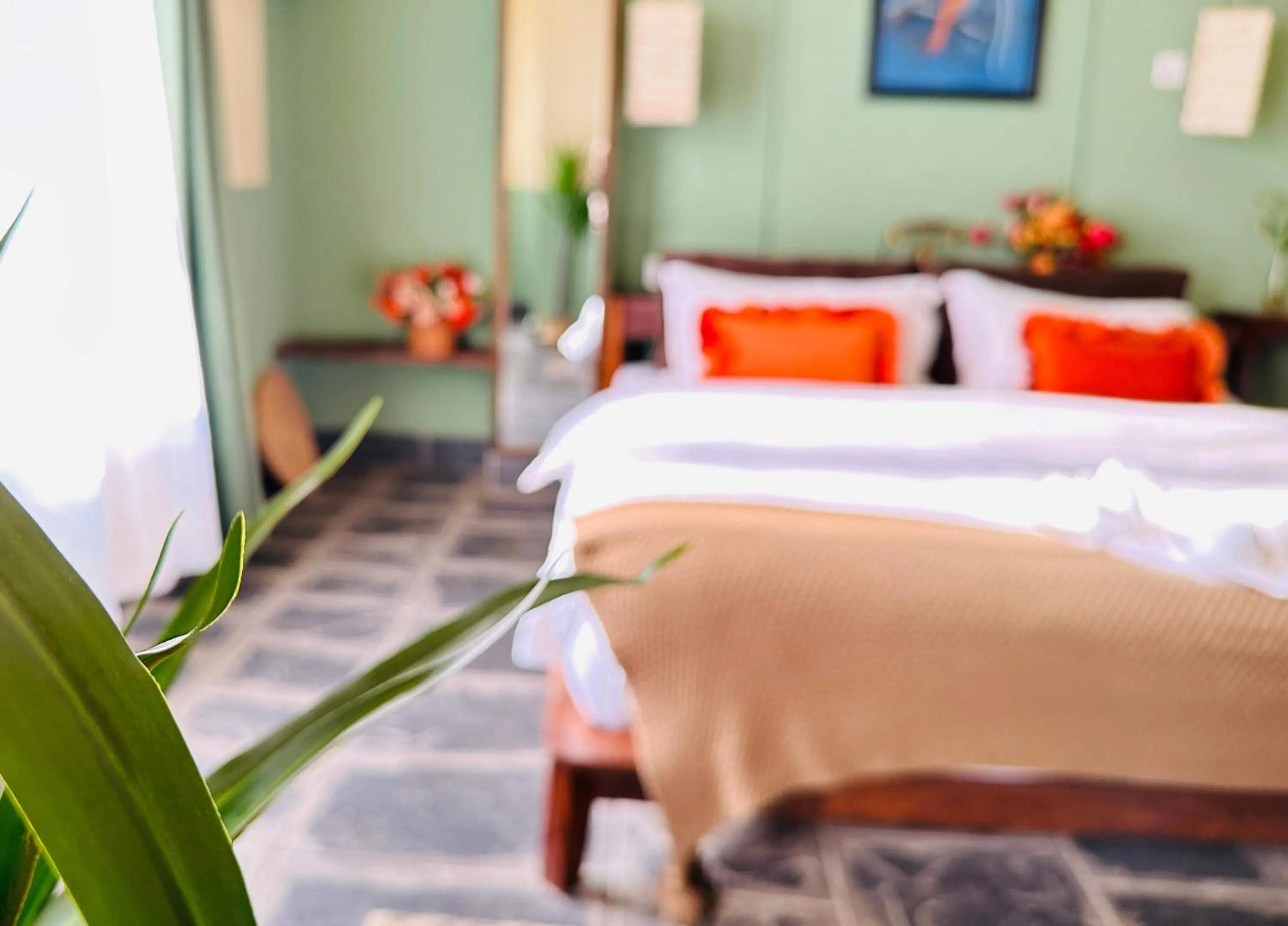 Bed in Hotel Darwin
