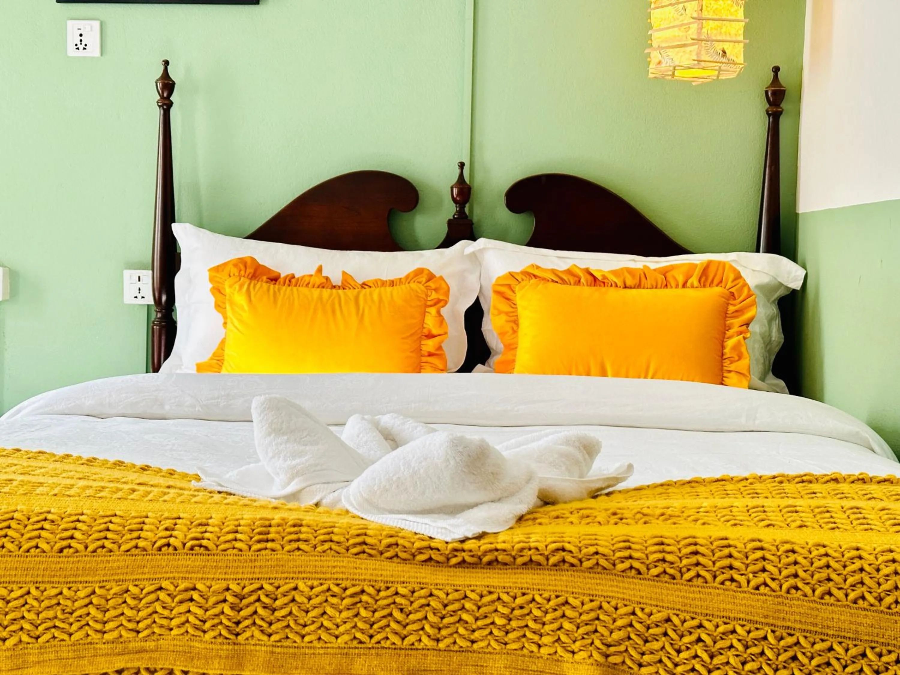 Bed in Hotel Darwin