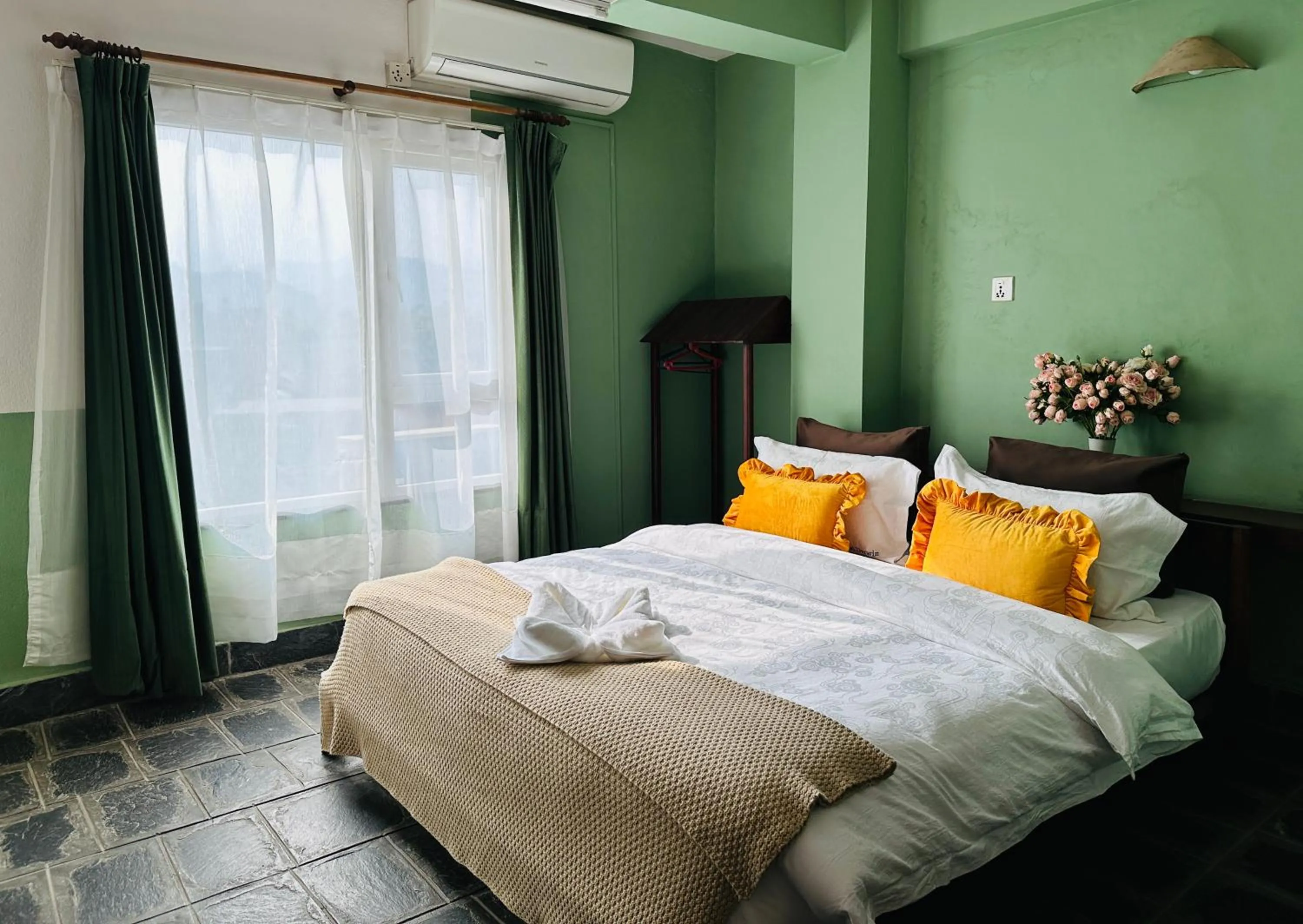 Bed in Hotel Darwin