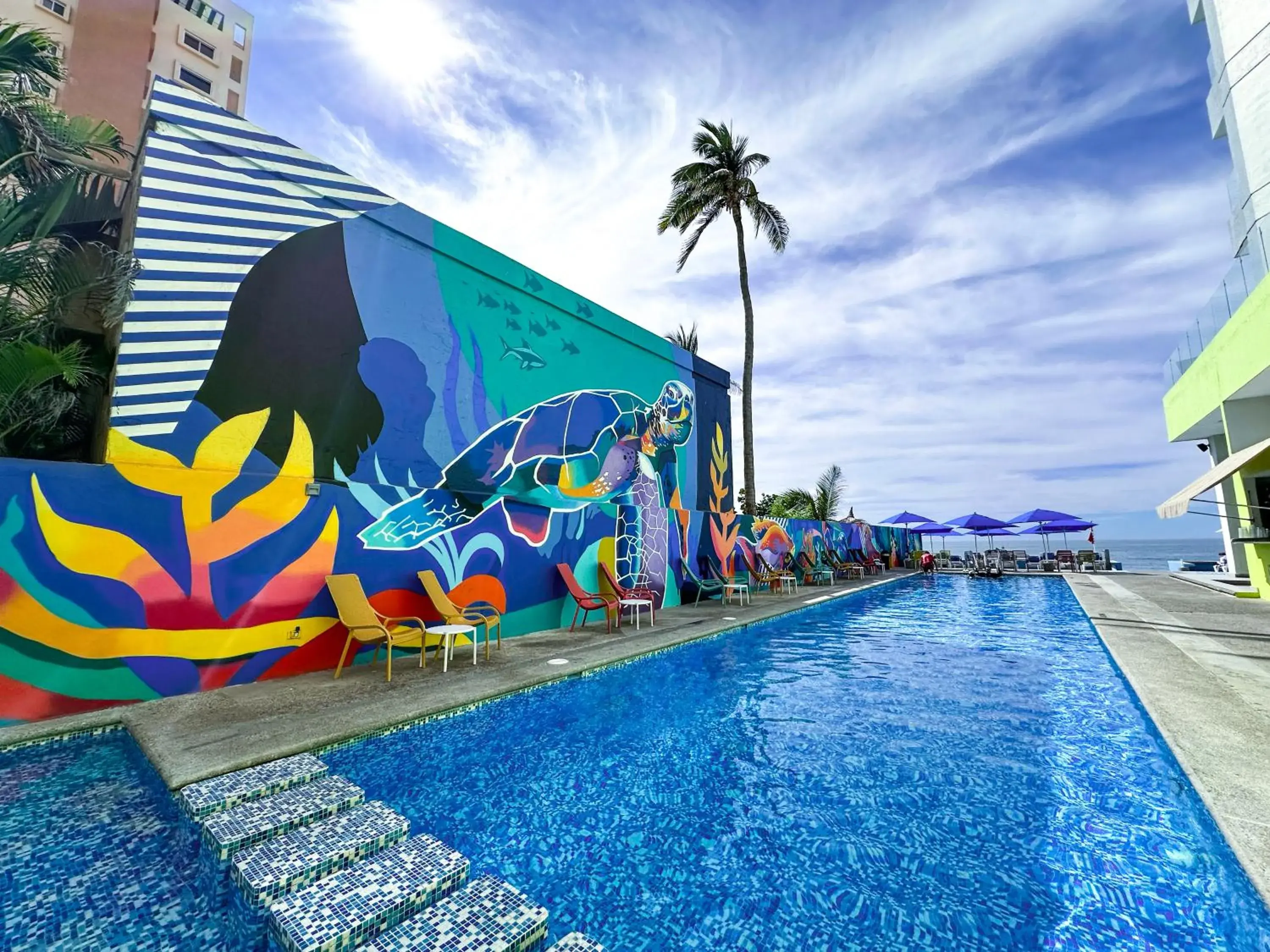 Pool view in Park Inn by Radisson Mazatlan Pool view in Park Inn by Radisson Mazatlan