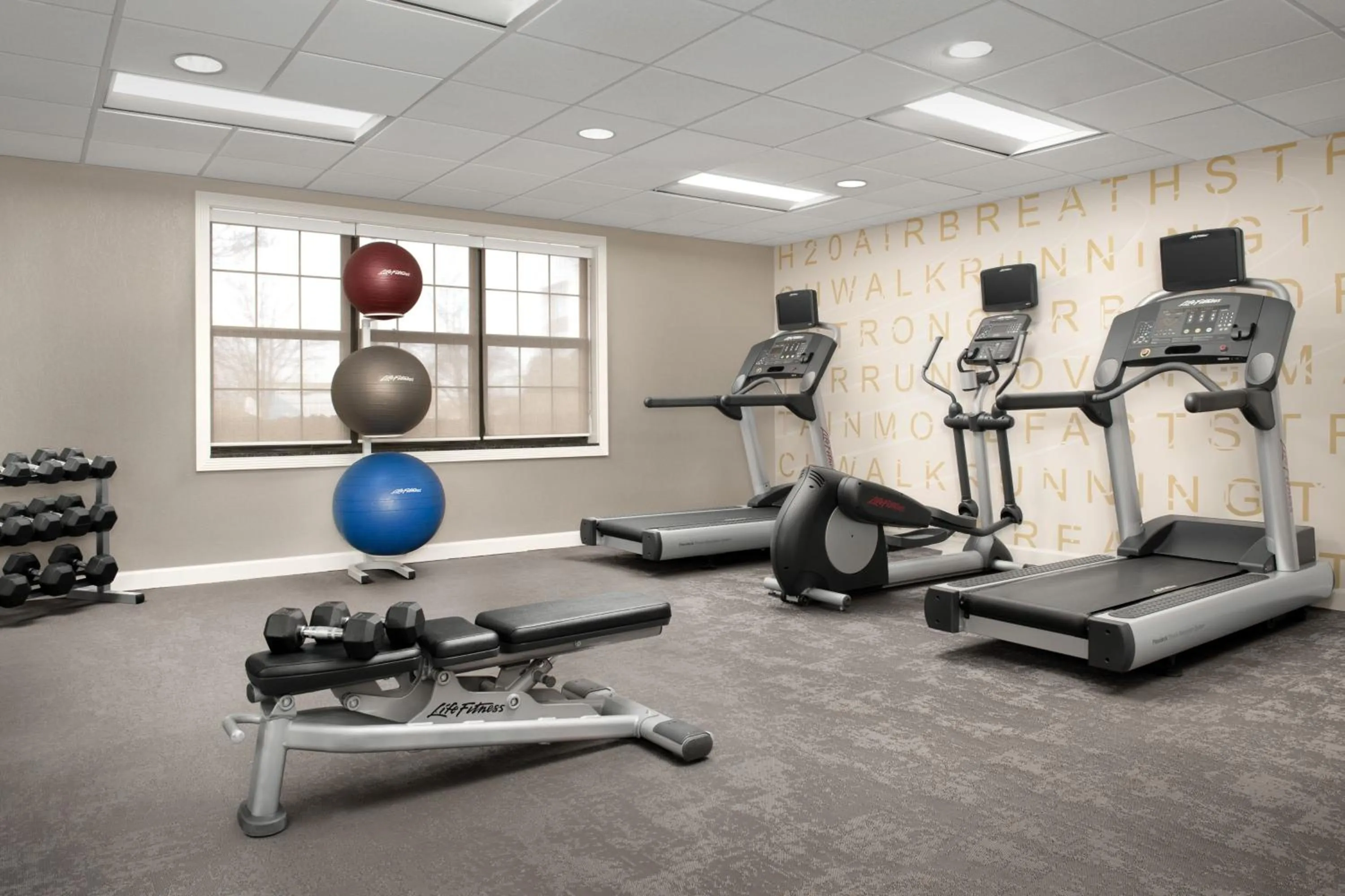 Fitness centre/facilities in Residence Inn Kansas City Overland Park