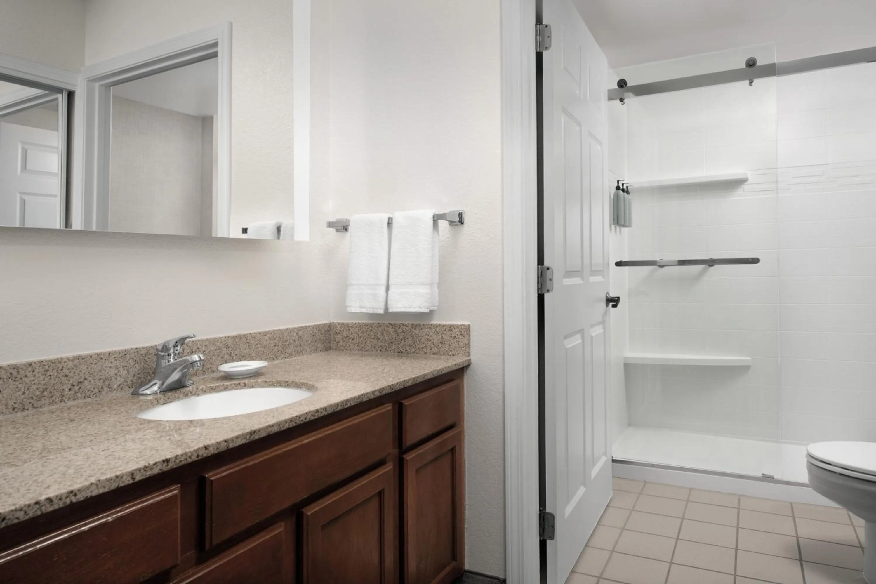 Bathroom in Residence Inn Kansas City Overland Park