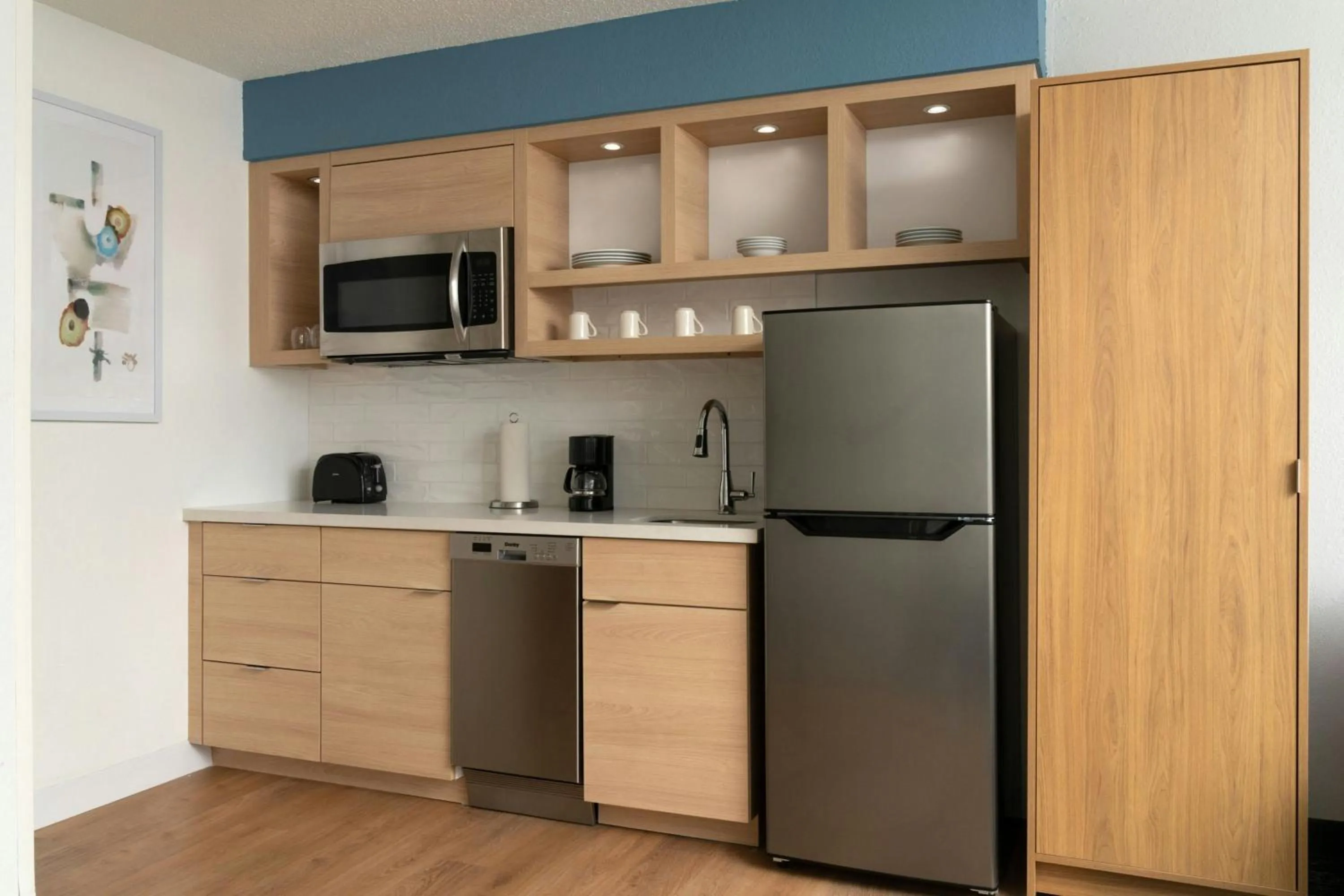 Kitchen or kitchenette in TownePlace Suites by Marriott Lafayette