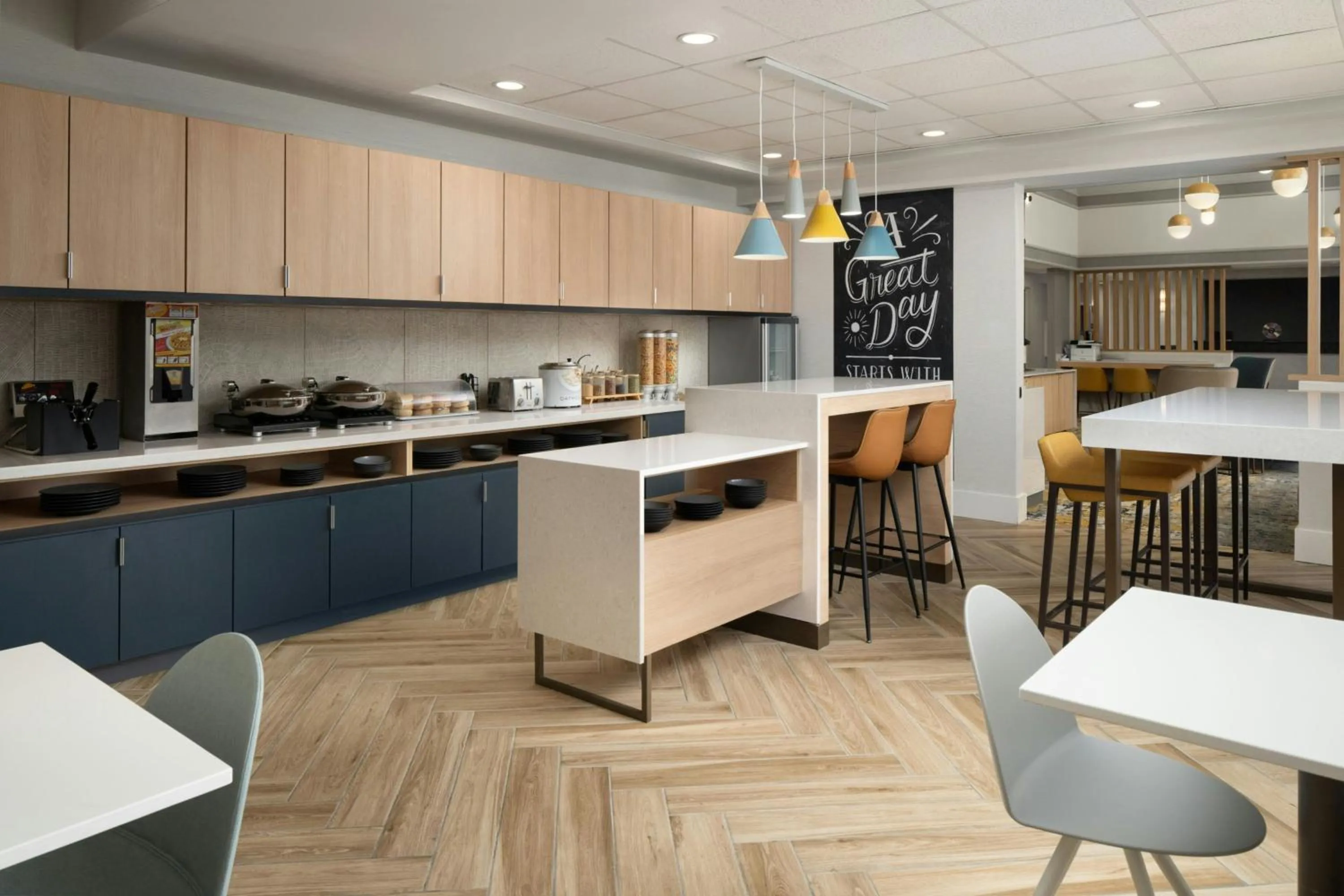 Breakfast in TownePlace Suites by Marriott Lafayette