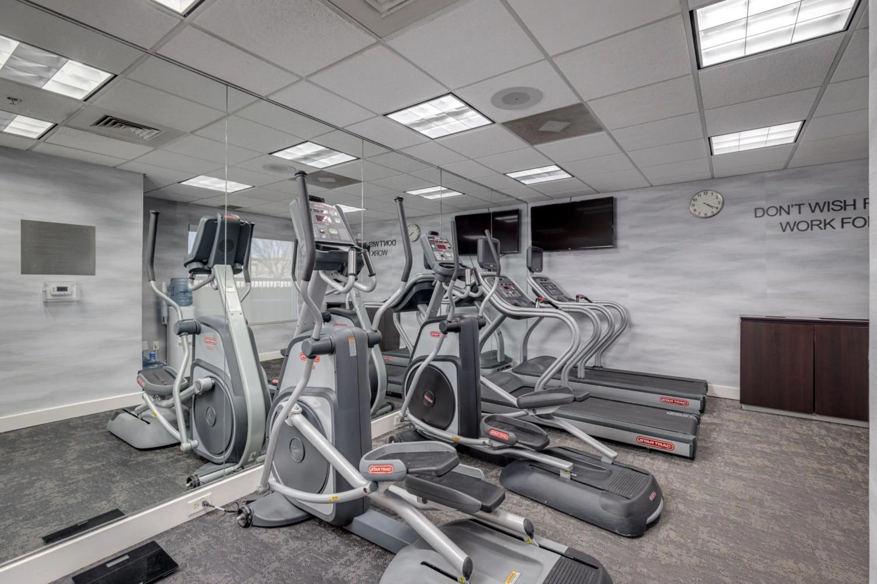 Fitness centre/facilities in Fairfield Inn & Suites by Marriott Lawton