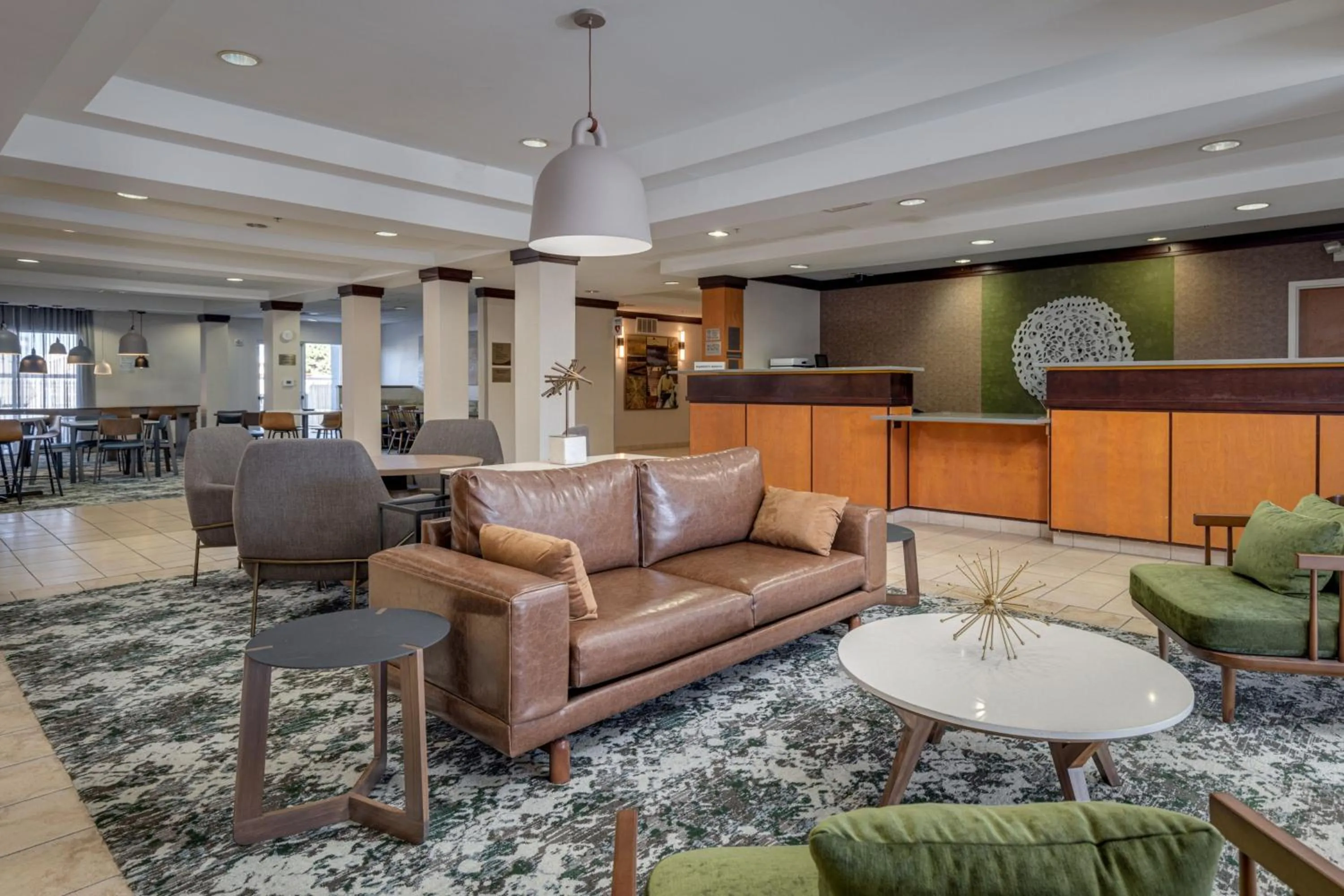 Lobby or reception in Fairfield Inn & Suites by Marriott Lawton