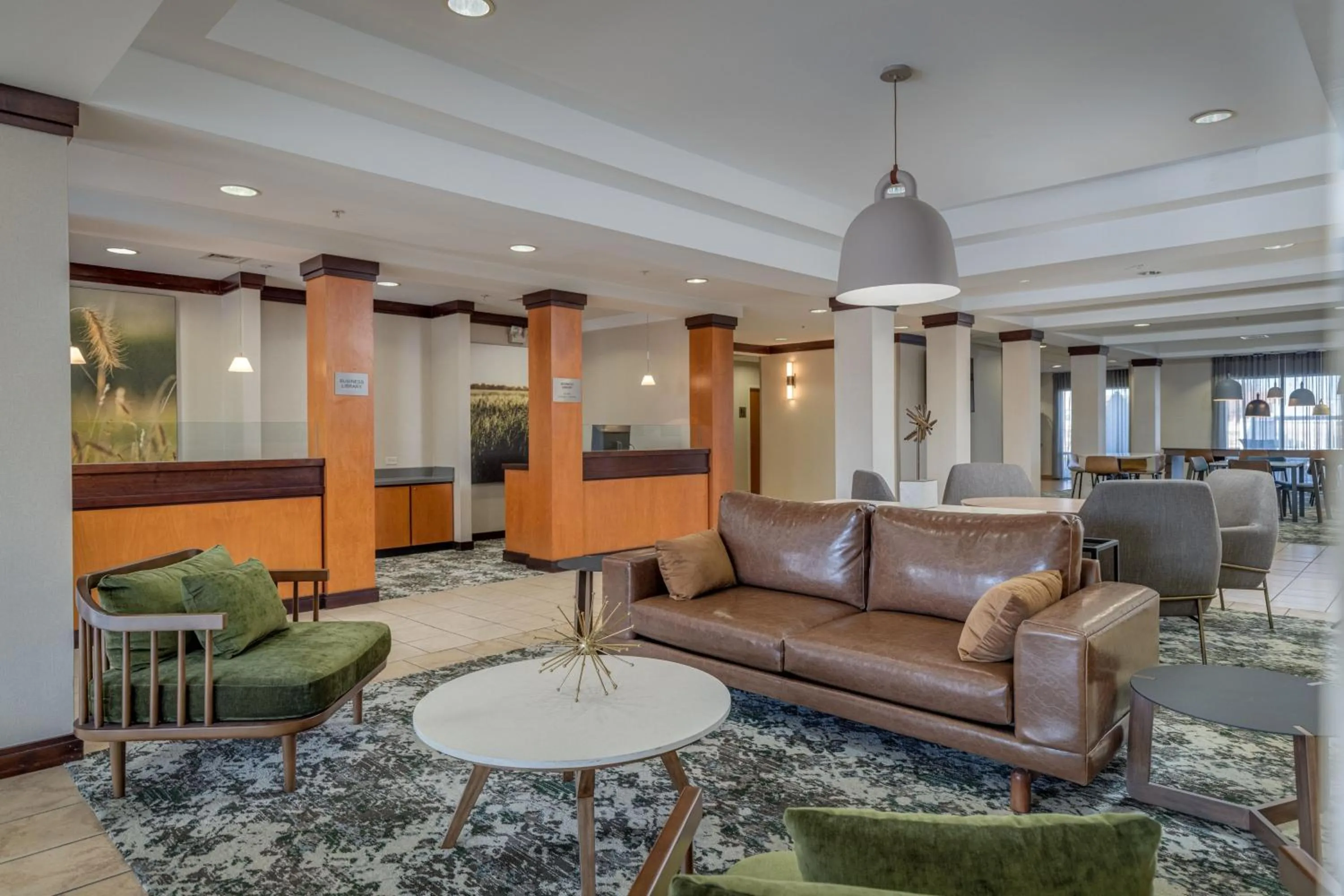 Lobby or reception in Fairfield Inn & Suites by Marriott Lawton