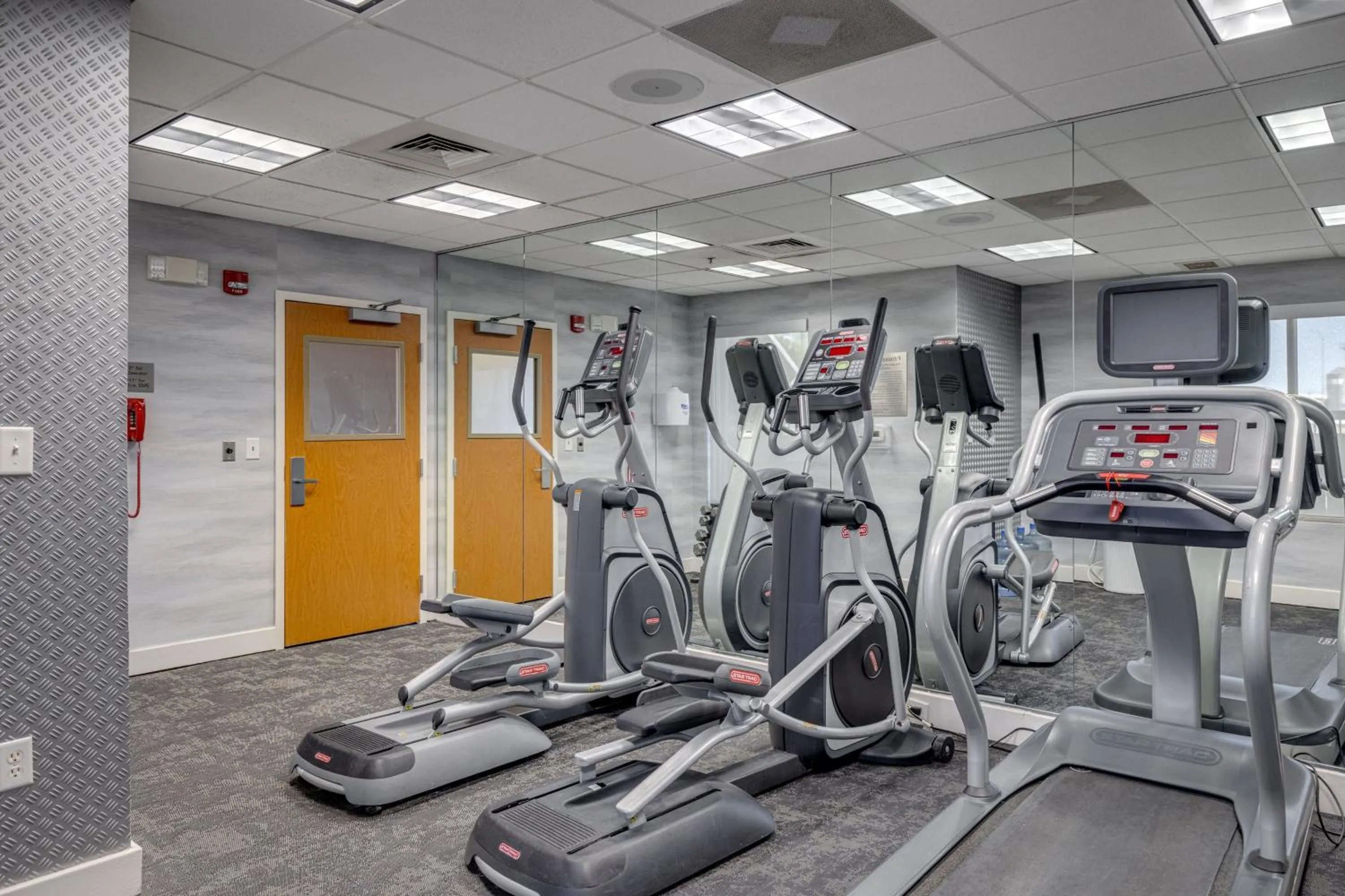 Fitness centre/facilities in Fairfield Inn & Suites by Marriott Lawton