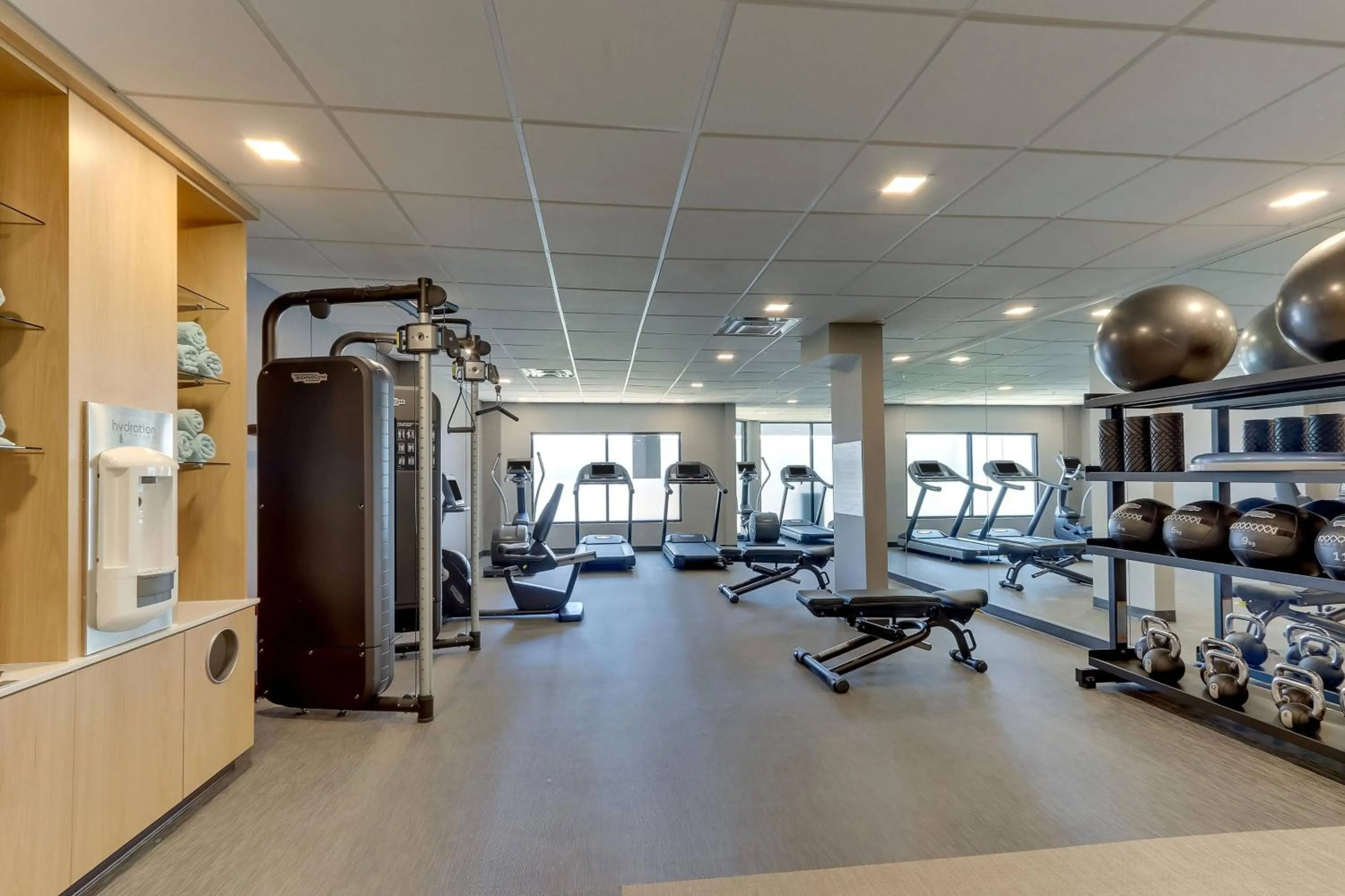 Fitness centre/facilities in Courtyard Lexington South/Hamburg Place