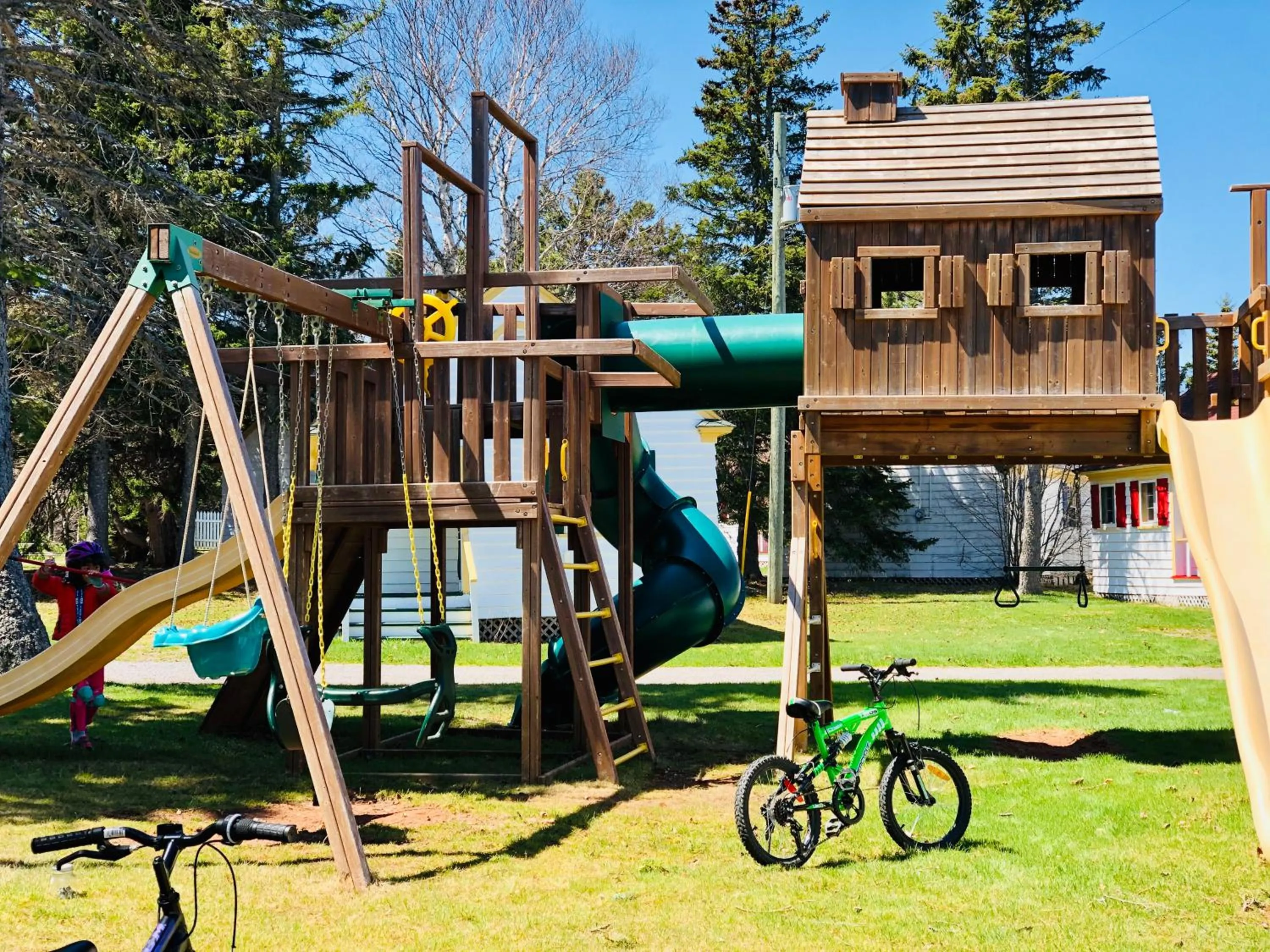 Children play ground in Green Gables Bungalow Court