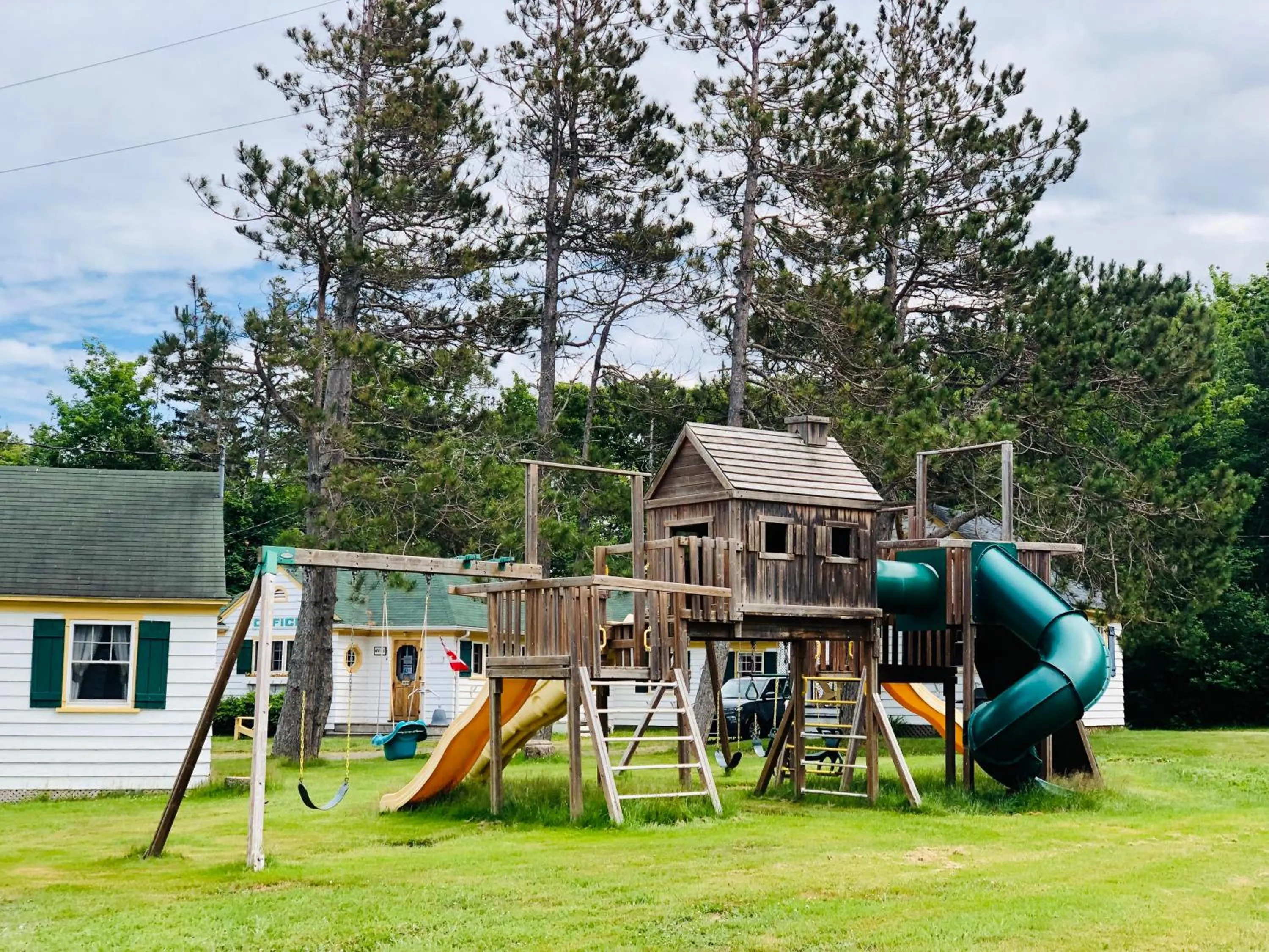 Children play ground in Green Gables Bungalow Court