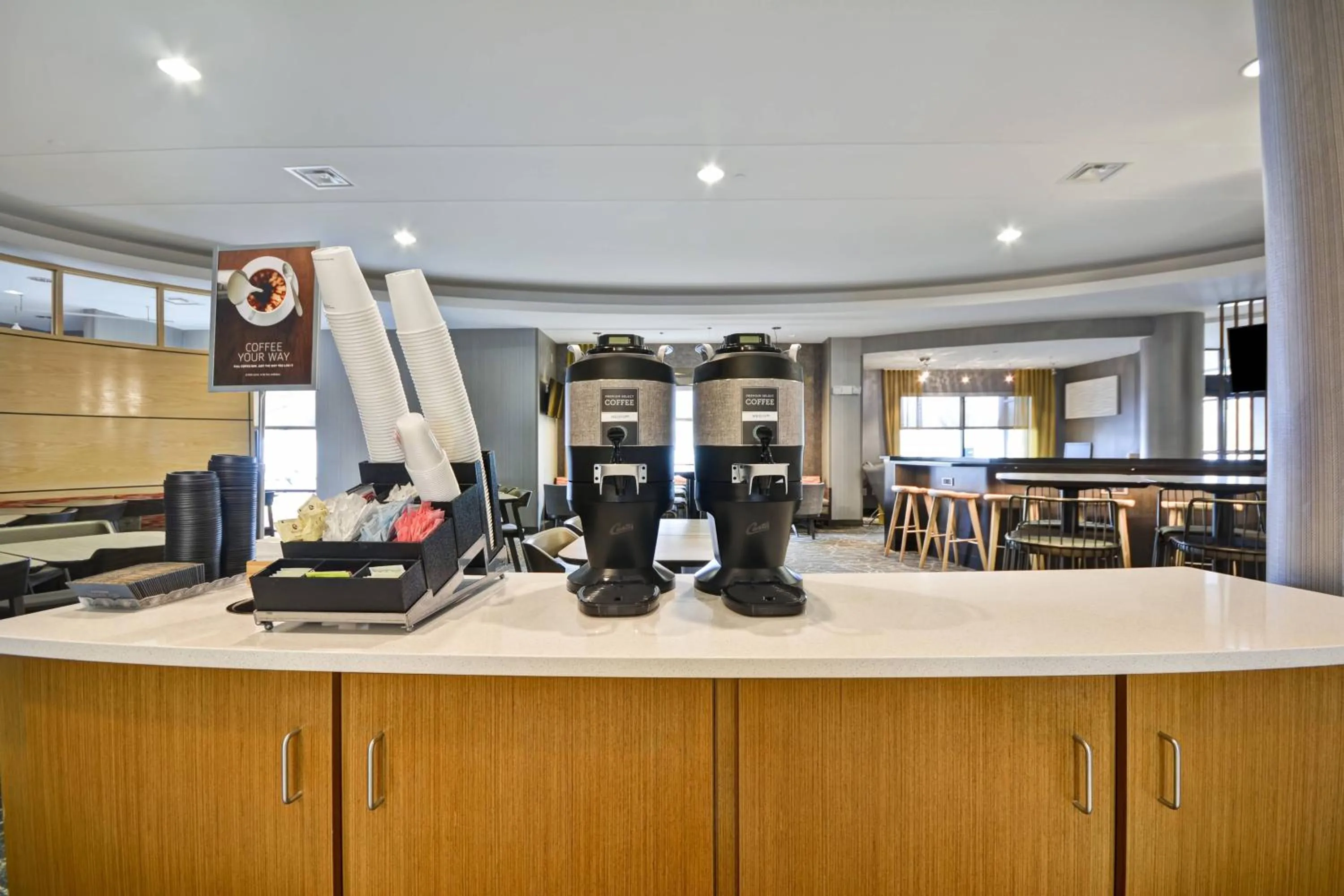 Breakfast in SpringHill Suites Lexington Near the University of Kentucky