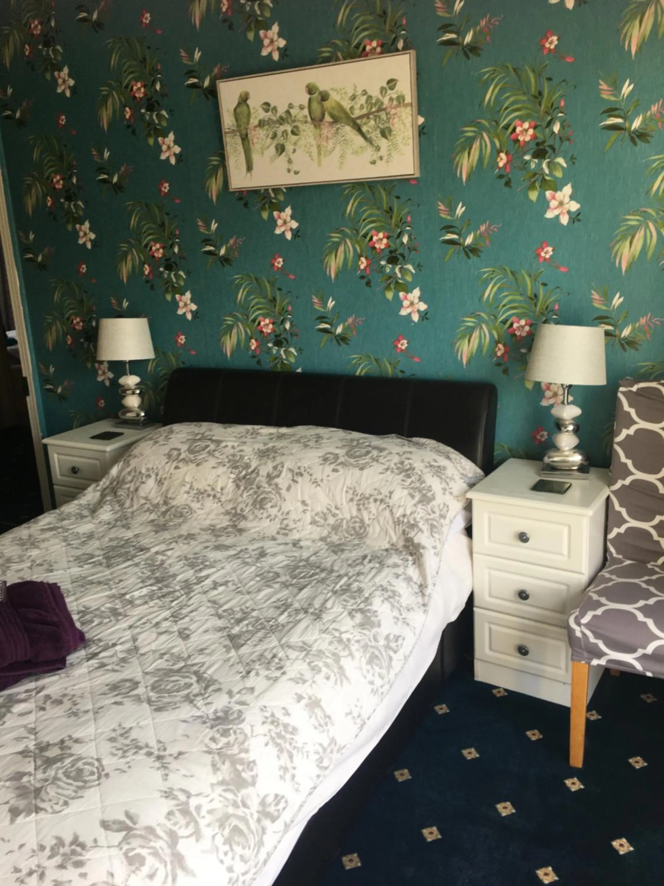 Bed in Hillcrest Guest House