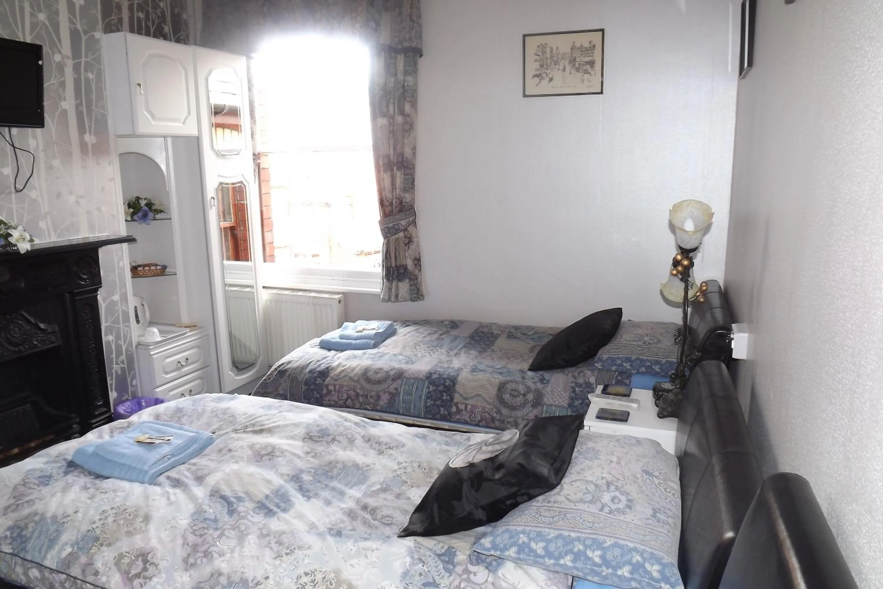 Bed in Hillcrest Guest House