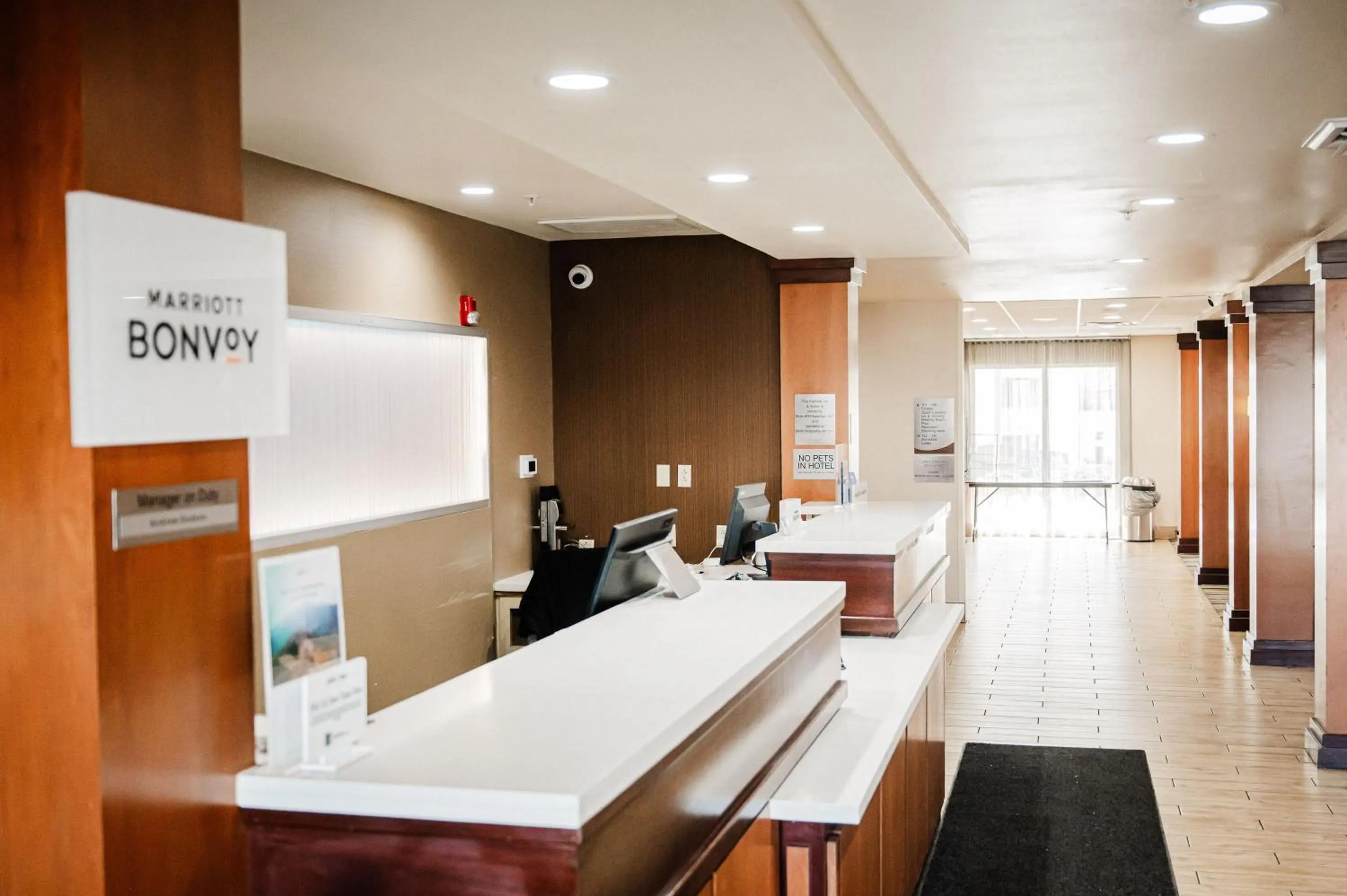 Lobby or reception in Fairfield by Marriott Russellville