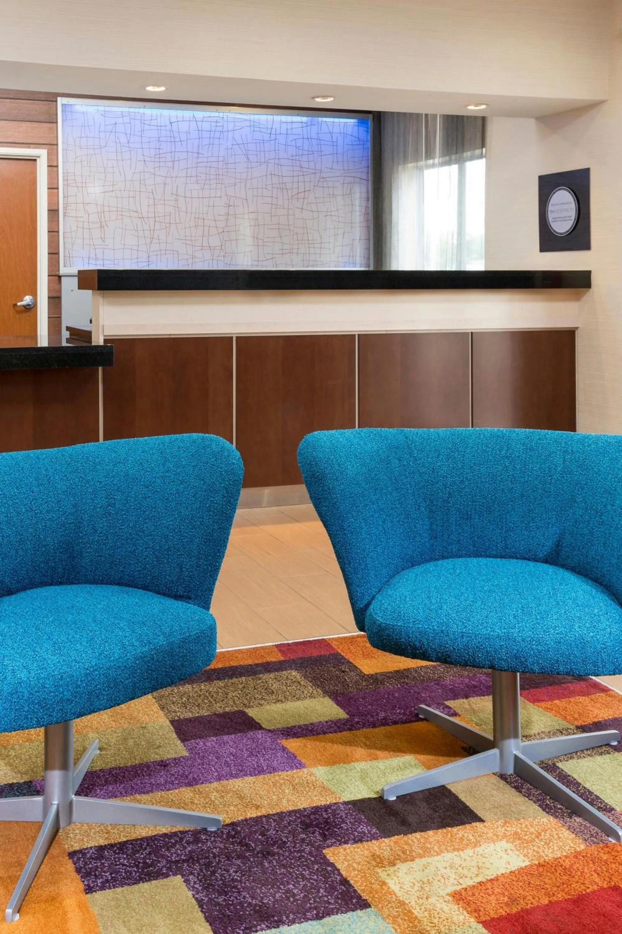 Lobby or reception in Fairfield Inn & Suites Lincoln