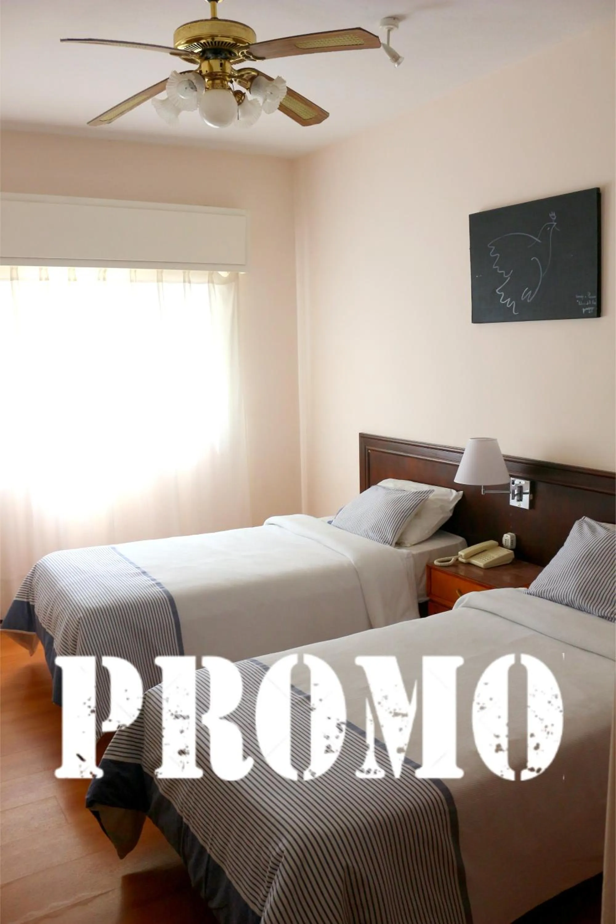 Bedroom, Bed in Hotel San Martin