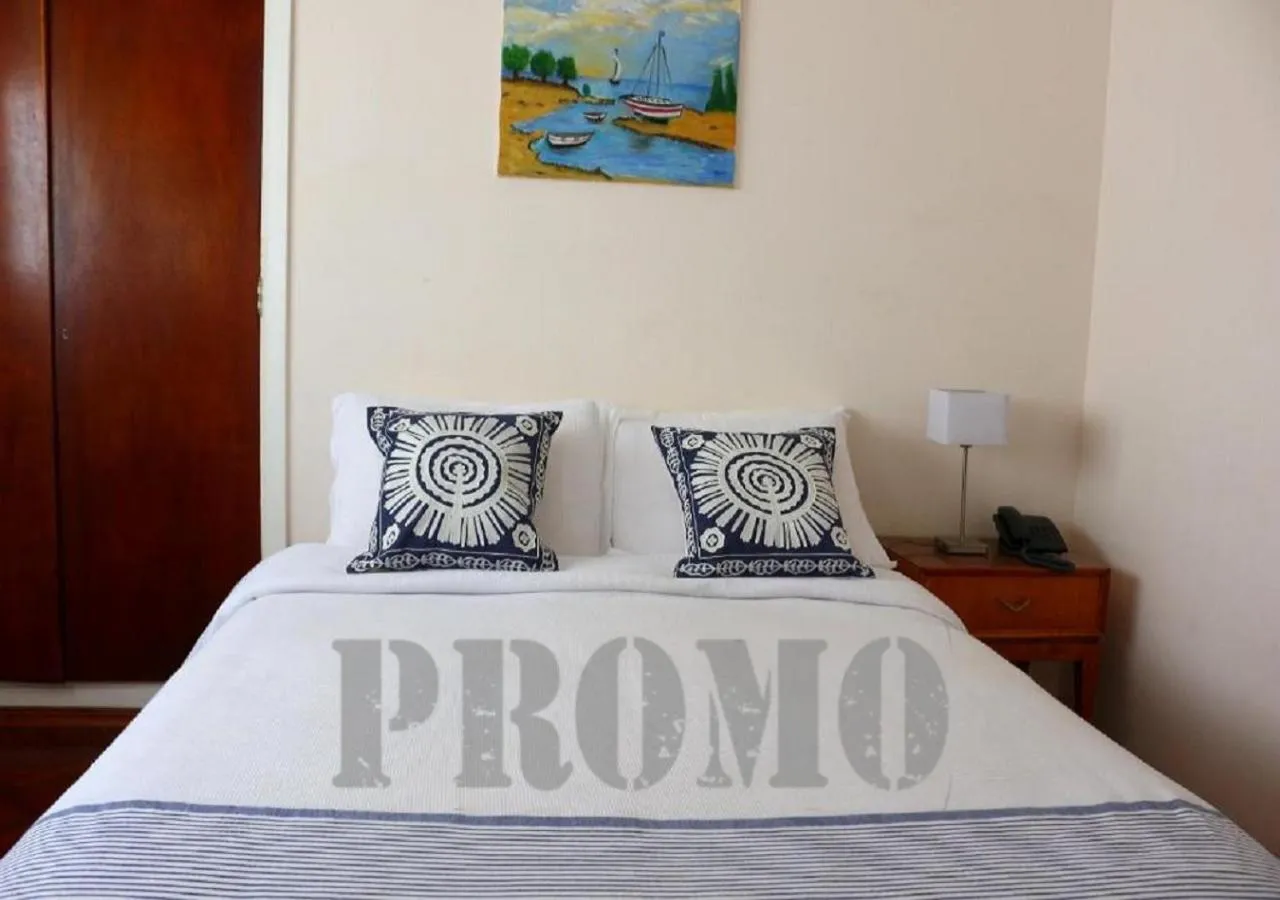 Bed in Hotel San Martin