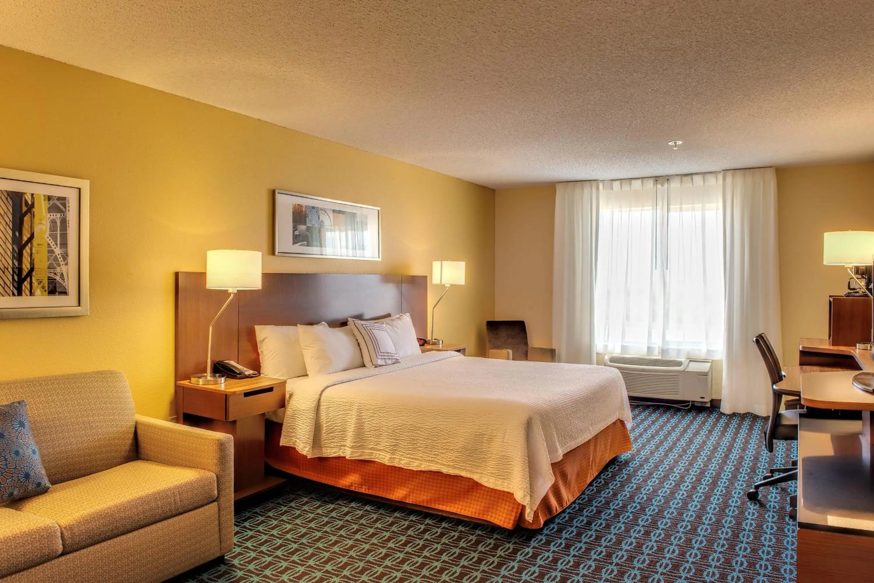 Photo of the whole room, Bed in Fairfield Inn by Marriott Las Cruces