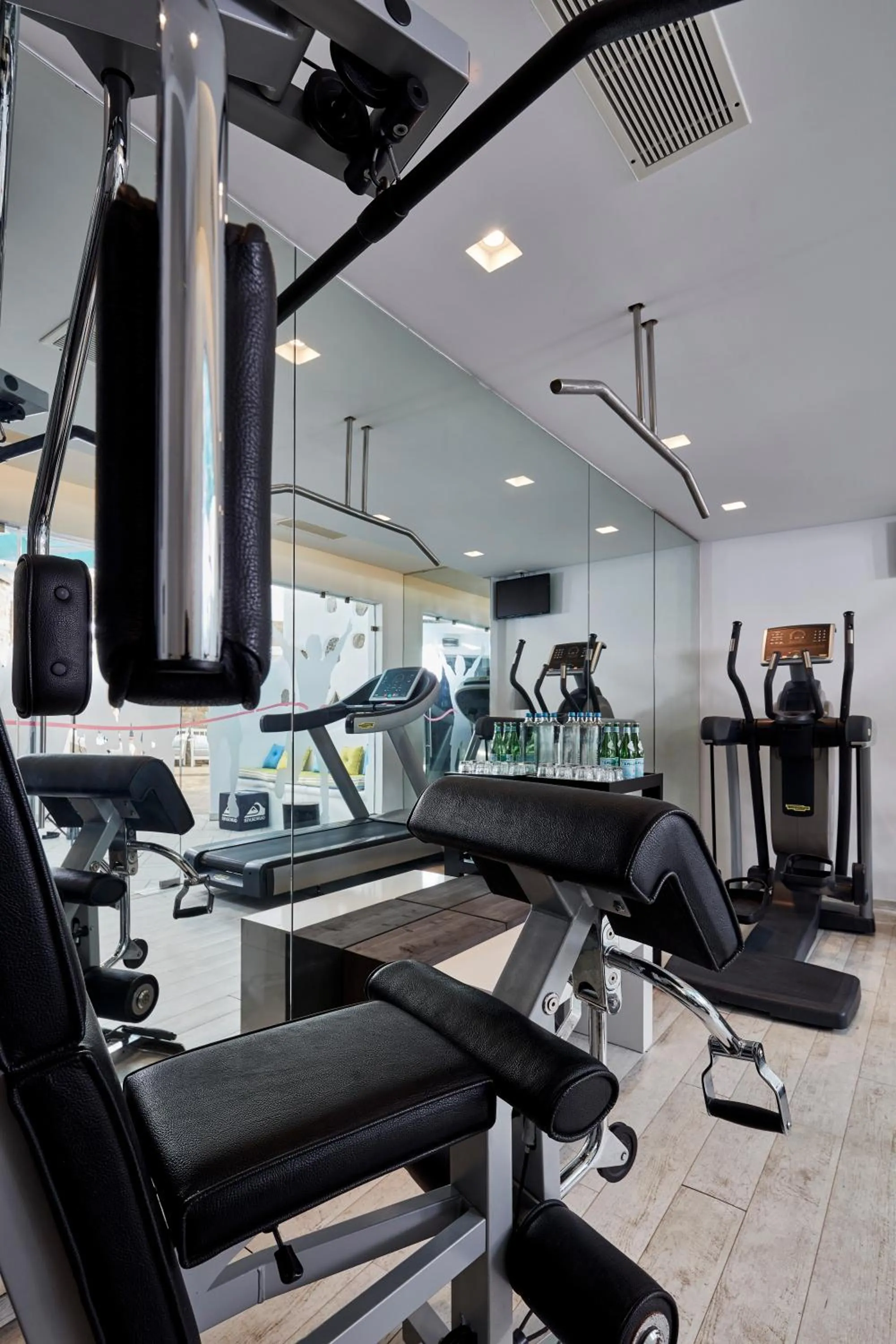 Fitness centre/facilities in Arte & Mare Elia Luxury Suites and Villas