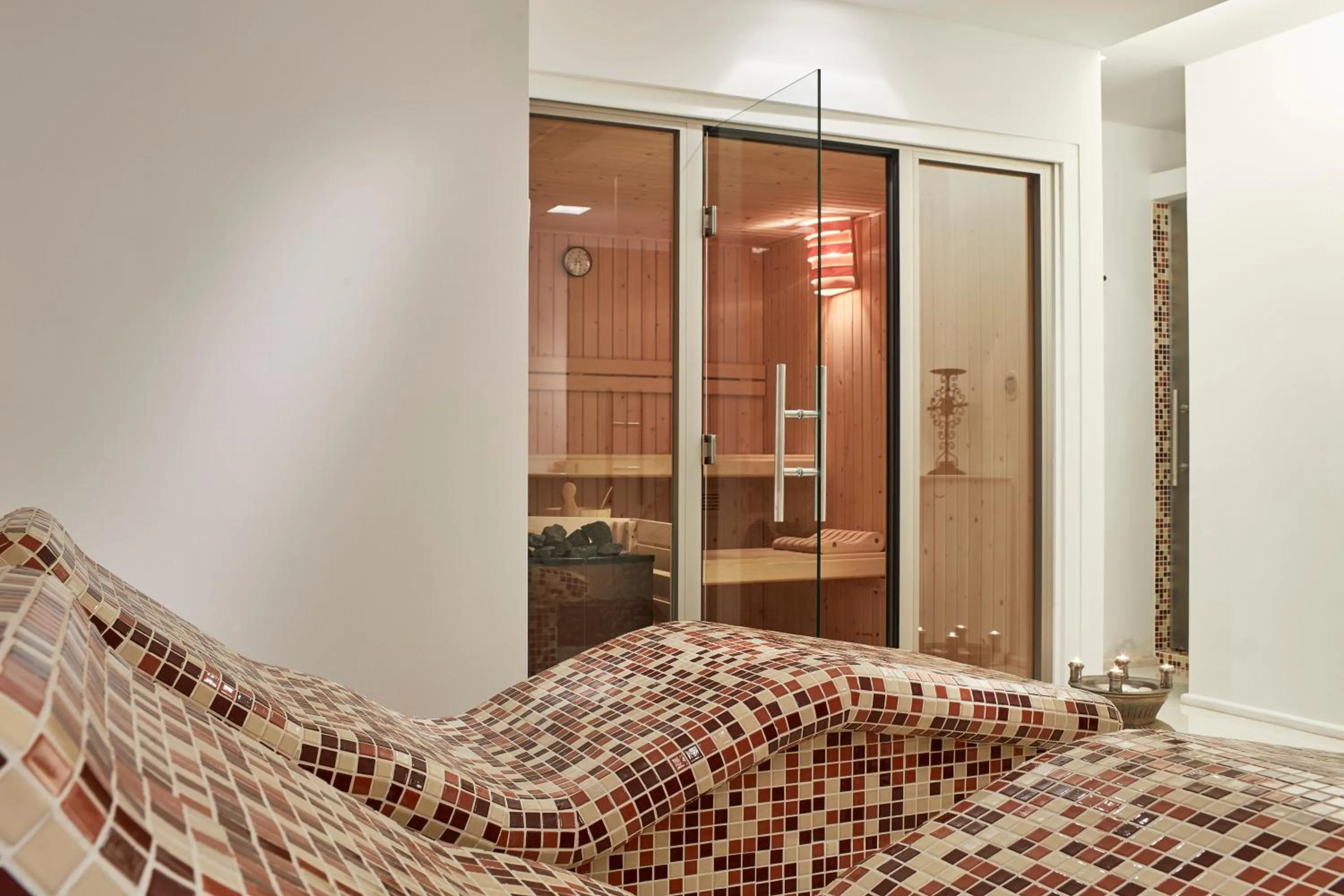 Spa and wellness centre/facilities, Bed in Arte & Mare Elia Luxury Suites and Villas