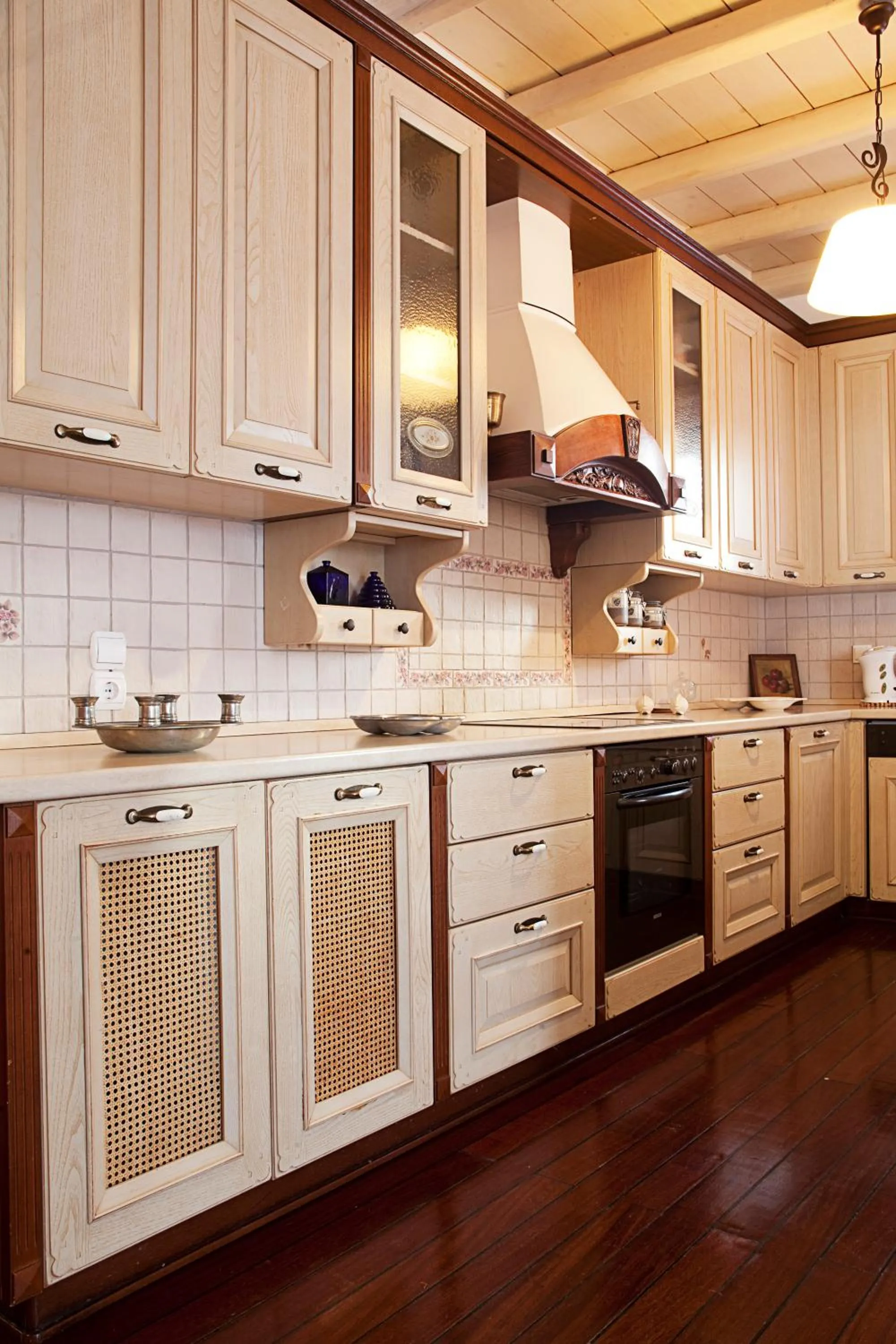 Kitchen or kitchenette in Arte & Mare Elia Luxury Suites and Villas