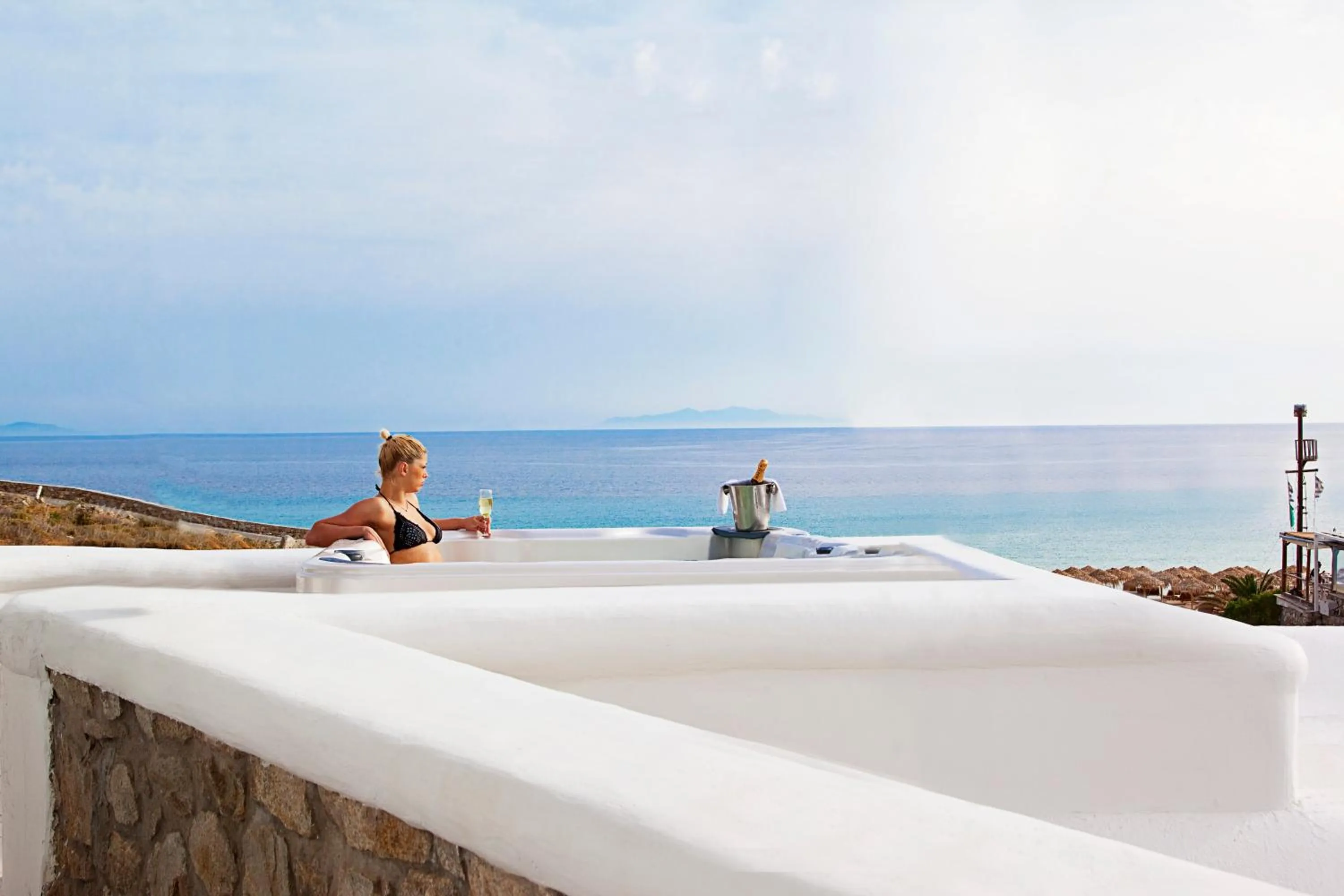 Spa and wellness centre/facilities in Arte & Mare Elia Luxury Suites and Villas