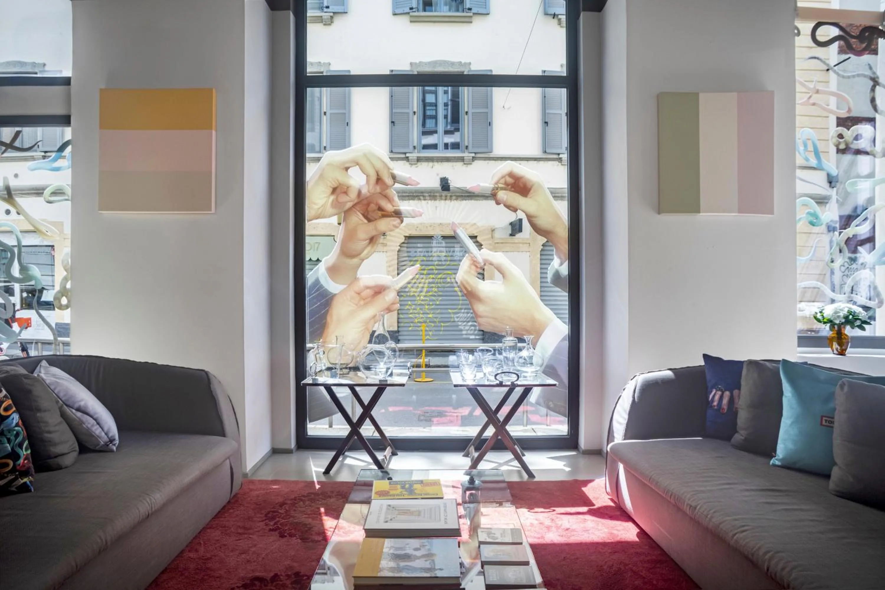 Lobby or reception in Savona 18 Suites