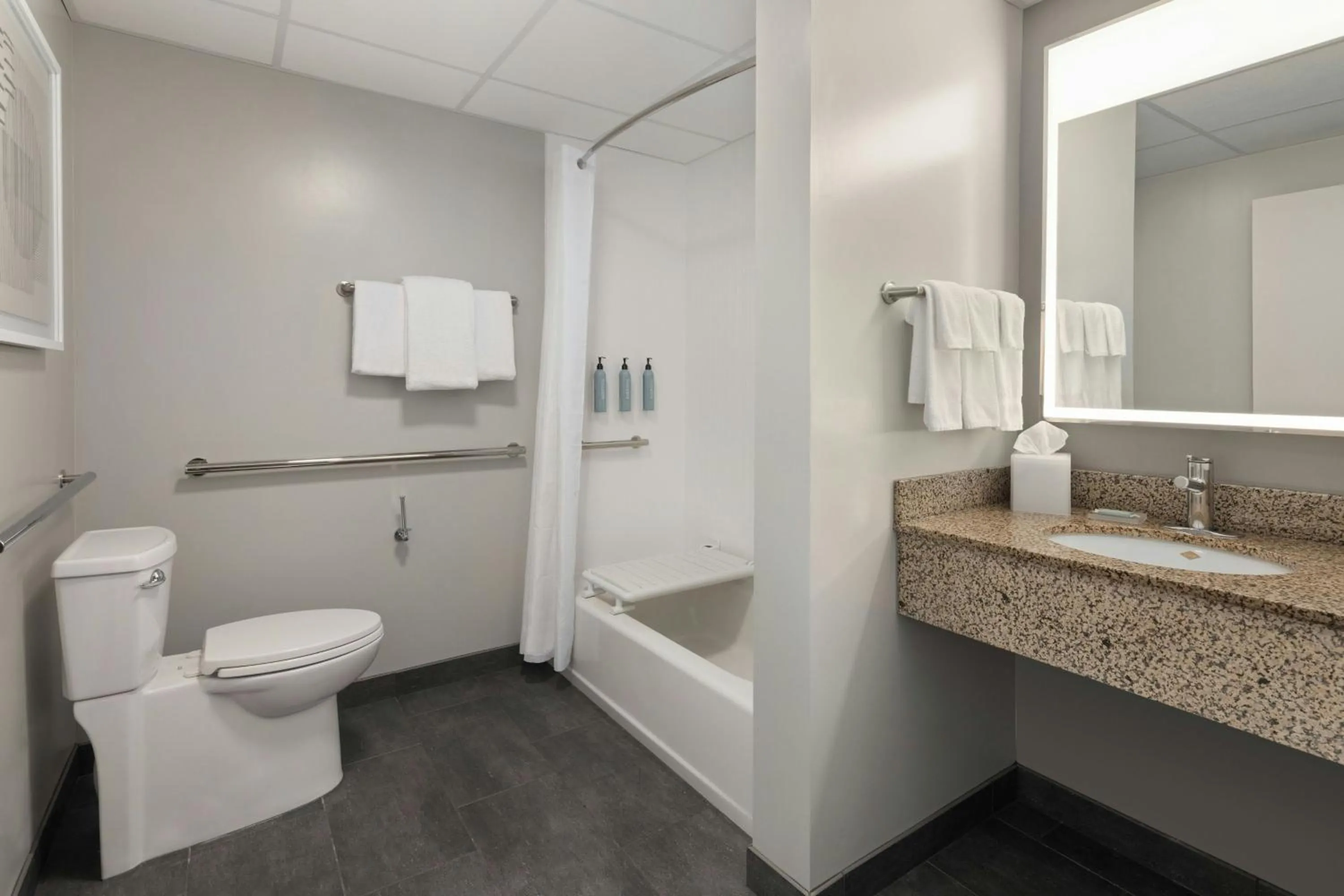 Bathroom in Courtyard La Crosse Downtown/Mississippi Riverfront