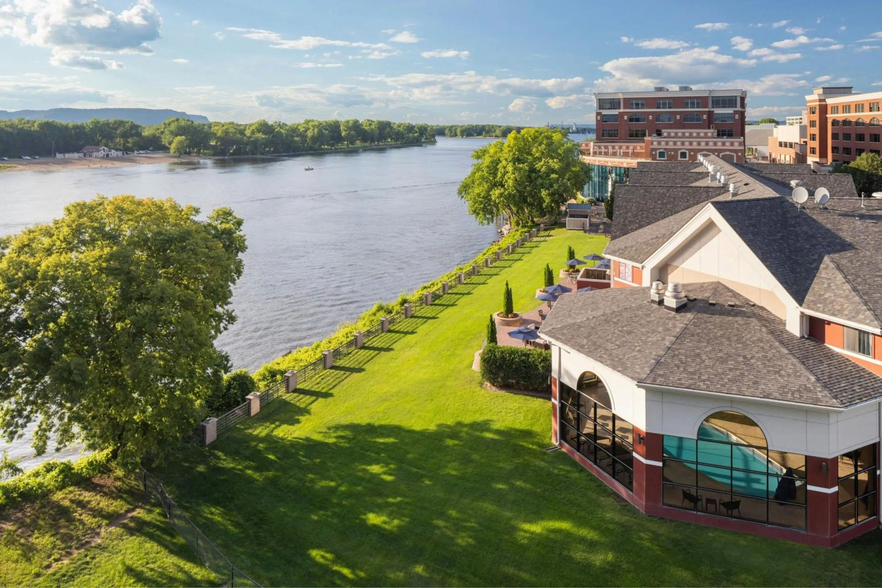 View (from property/room) in Courtyard La Crosse Downtown/Mississippi Riverfront