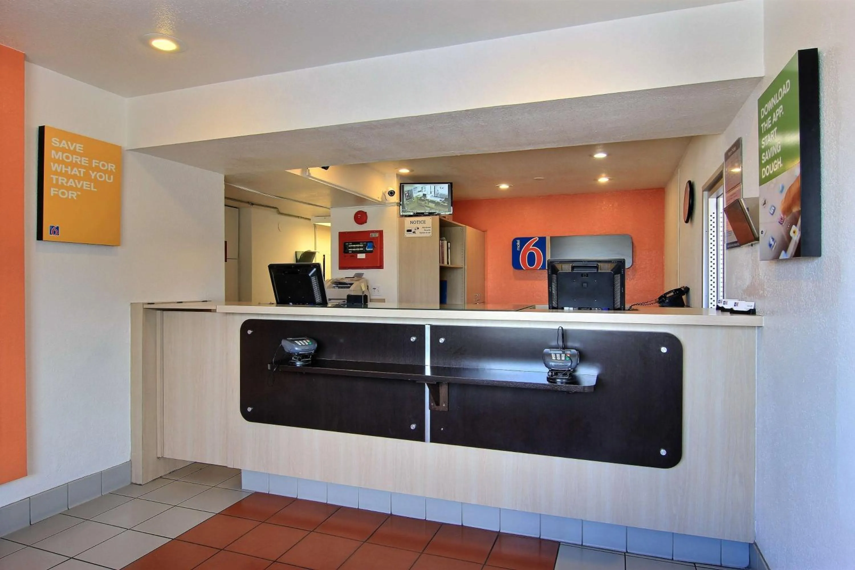 Lobby or reception in Motel 6-Corpus Christi, TX - East - North Padre Island
