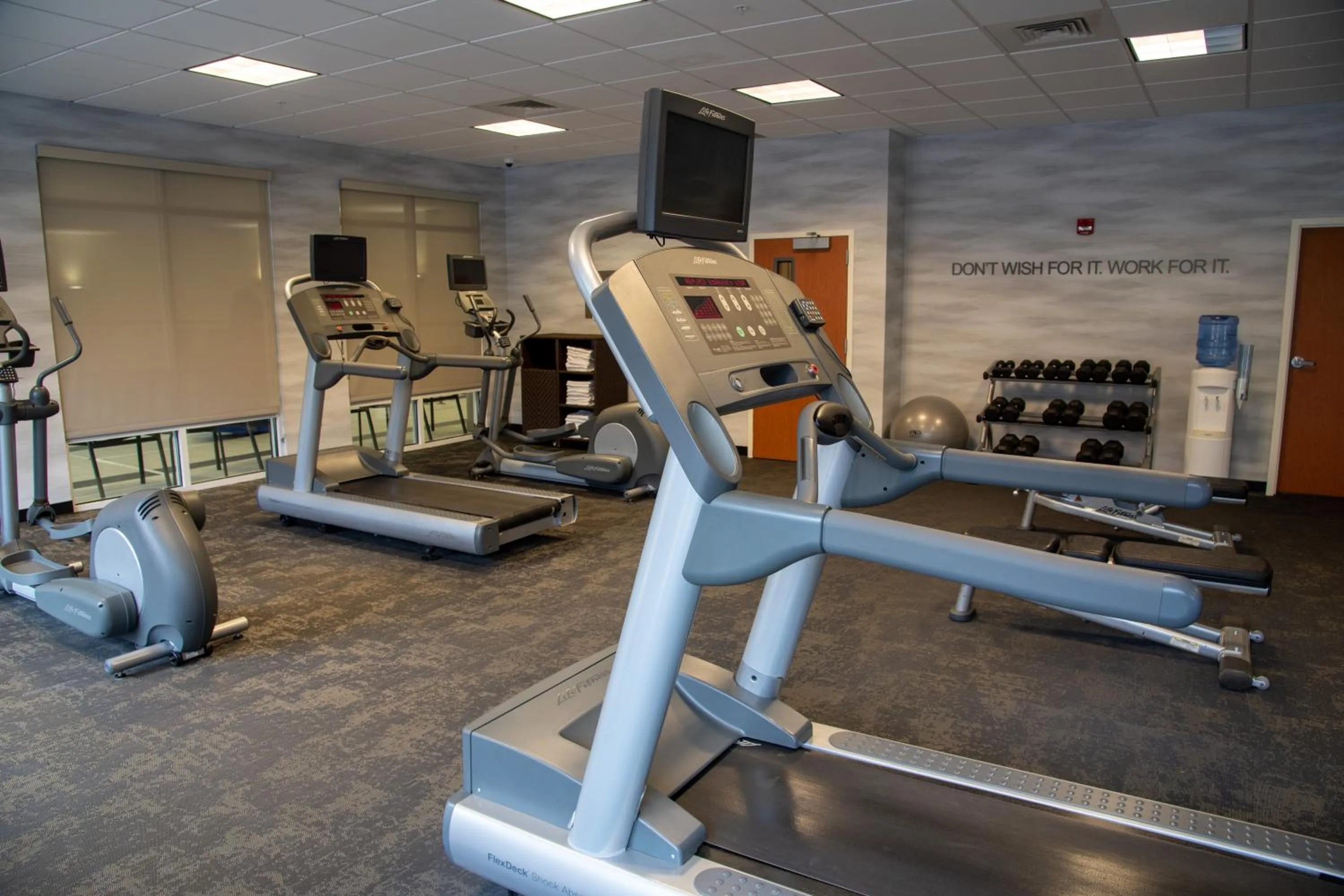 Fitness centre/facilities in Fairfield Inn & Suites Lewisburg