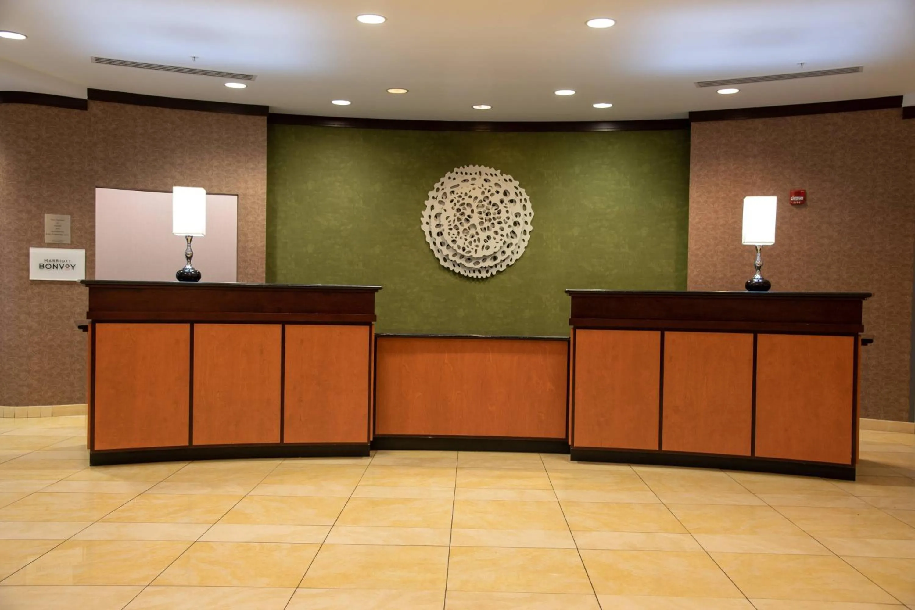 Lobby or reception in Fairfield Inn & Suites Lewisburg
