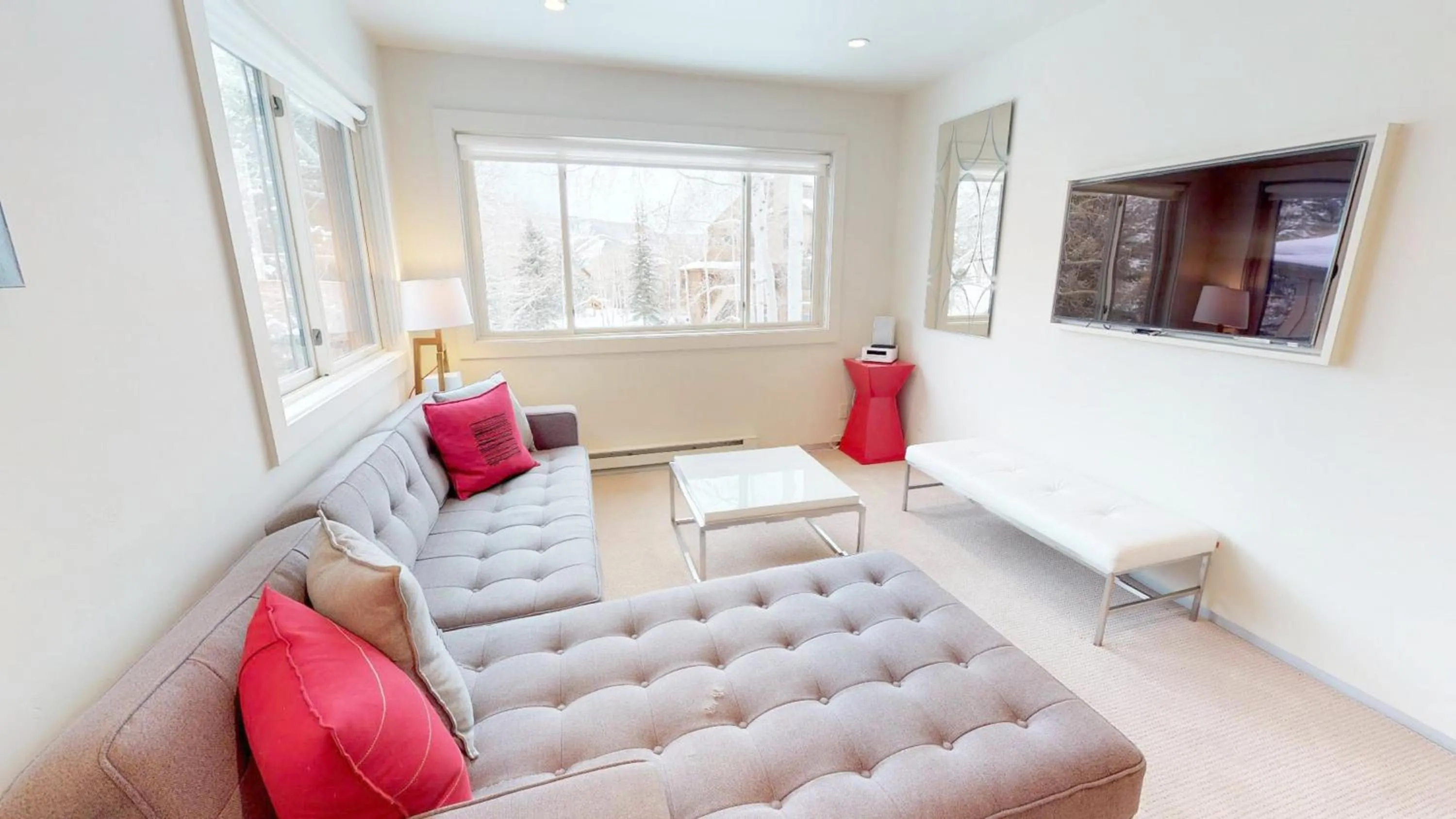 Living room in Villas at Snowmass CLub