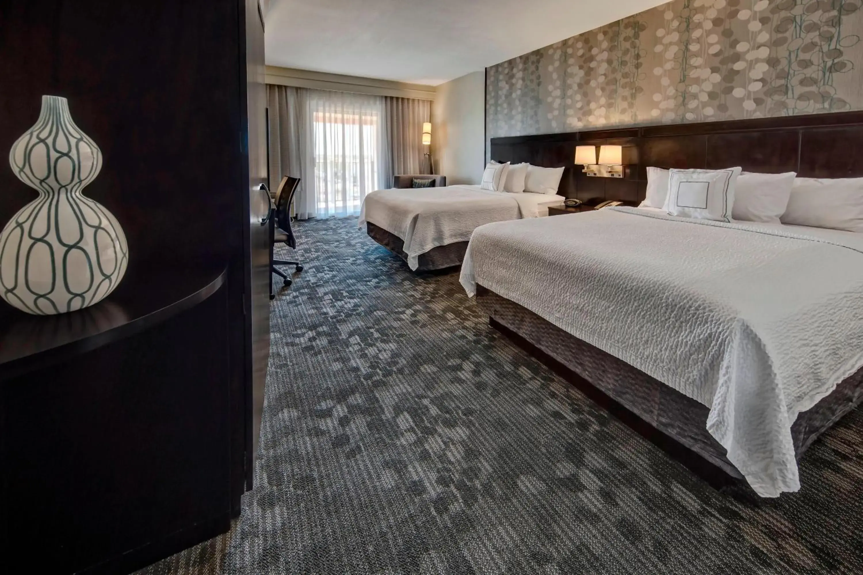 Queen Room with Two Queen Beds in Courtyard by Marriott Midland Queen Room with Two Queen Beds in Courtyard by Marriott Midland