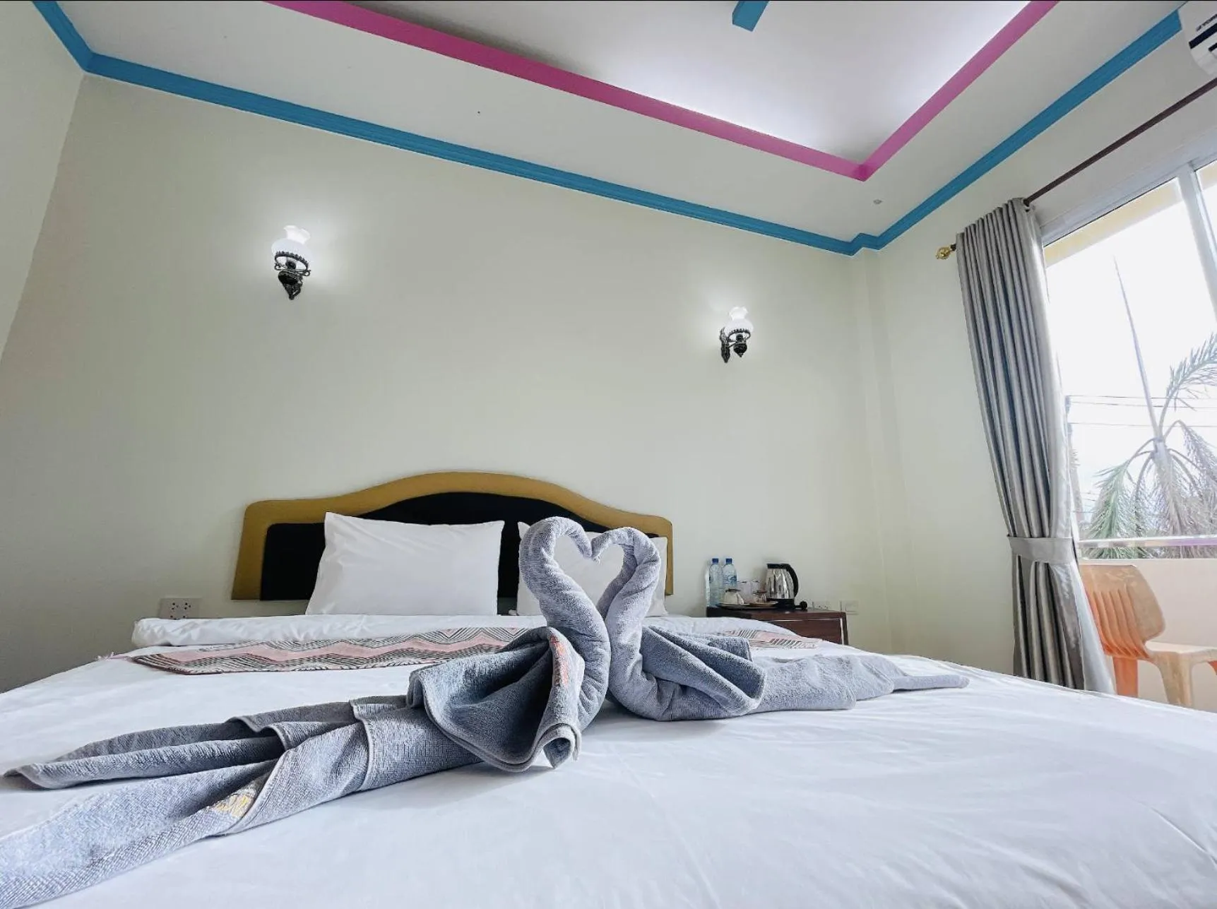 Bed in Lake Terrace Resort