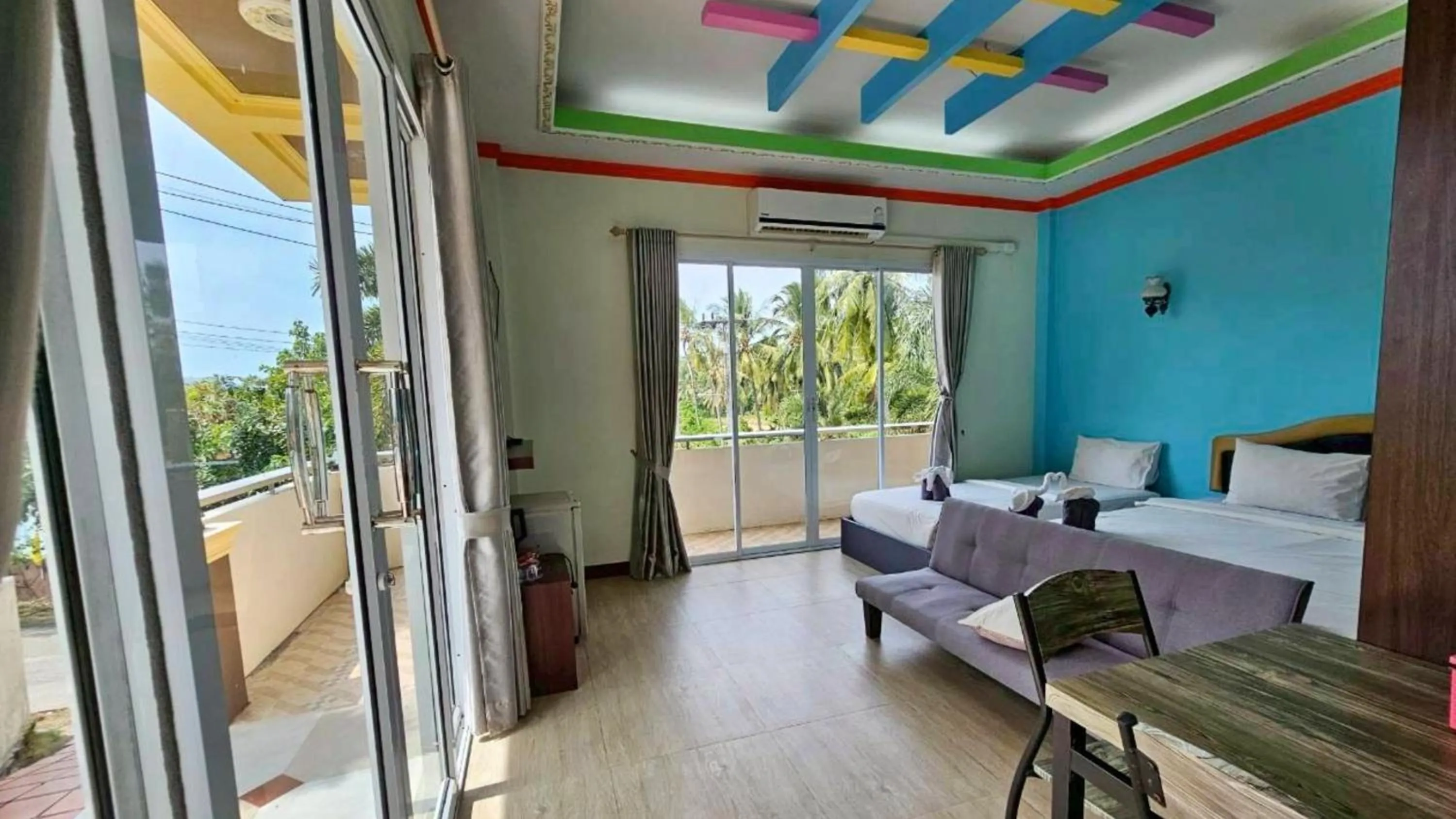 Bed in Lake Terrace Resort