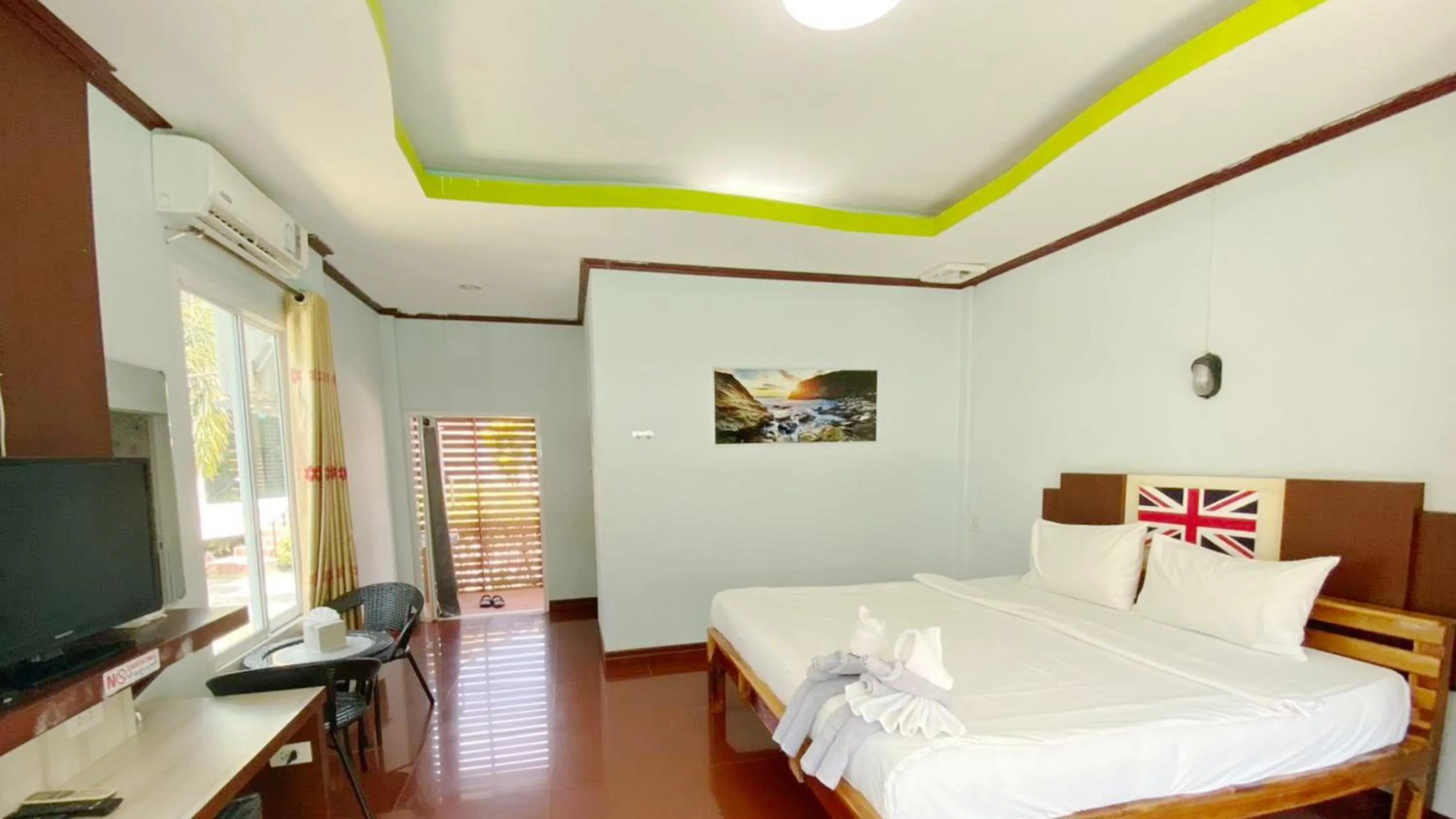 Bed in Lake Terrace Resort