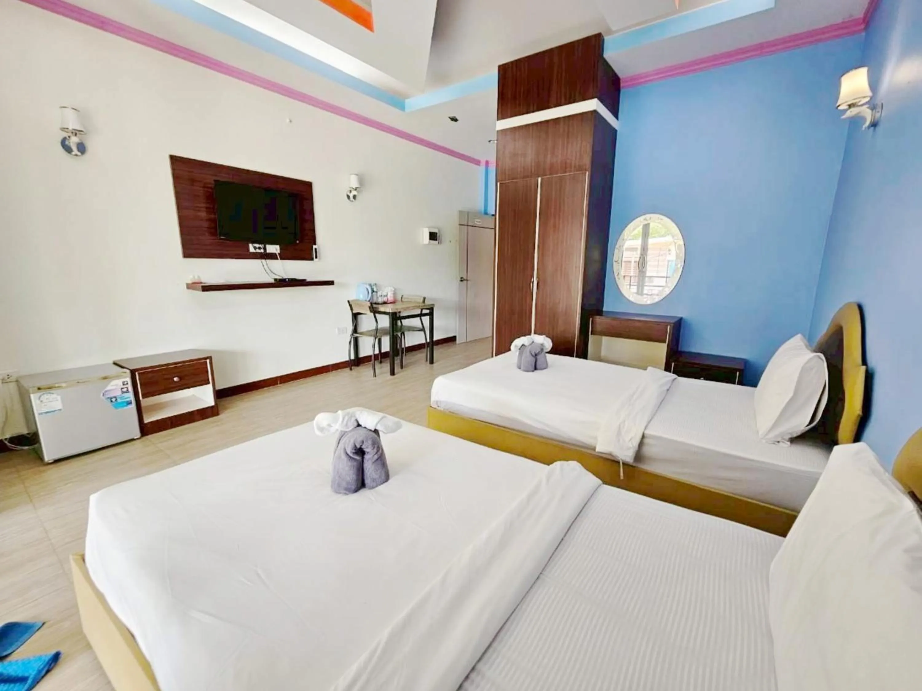 Bed in Lake Terrace Resort