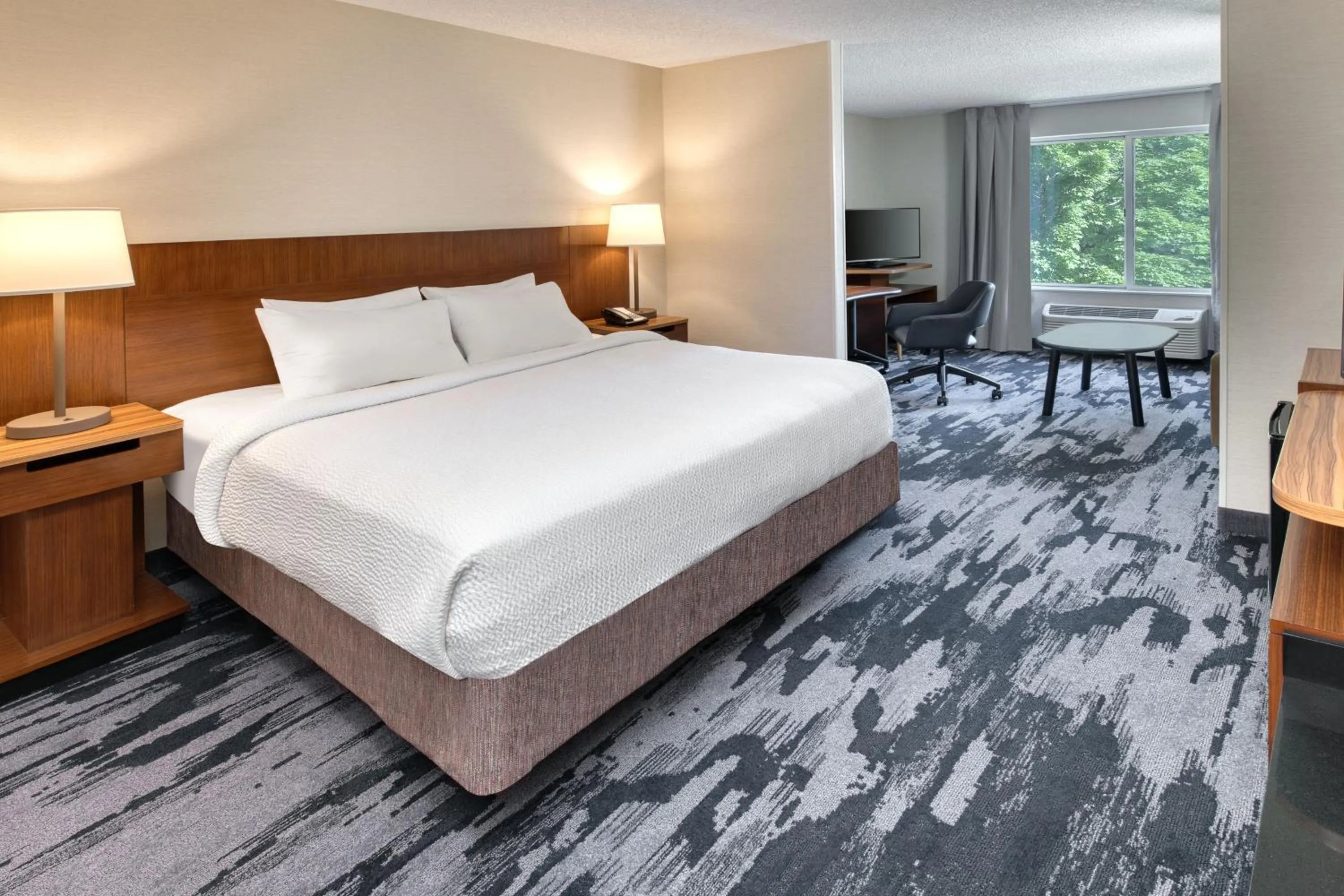 Bedroom, Bed in Fairfield Inn & Suites by Marriott Frankenmuth