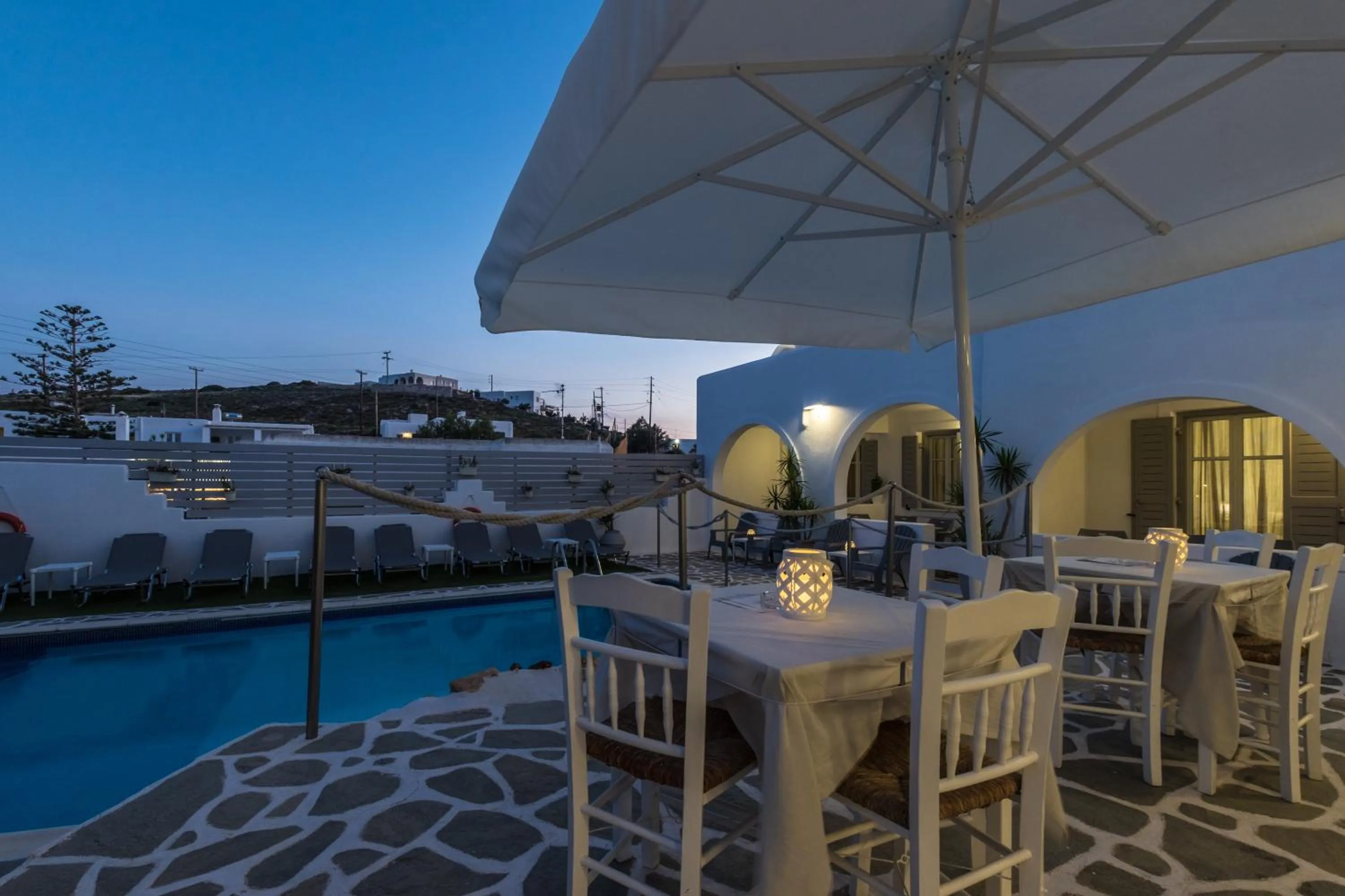 Swimming pool in Joseph Studios