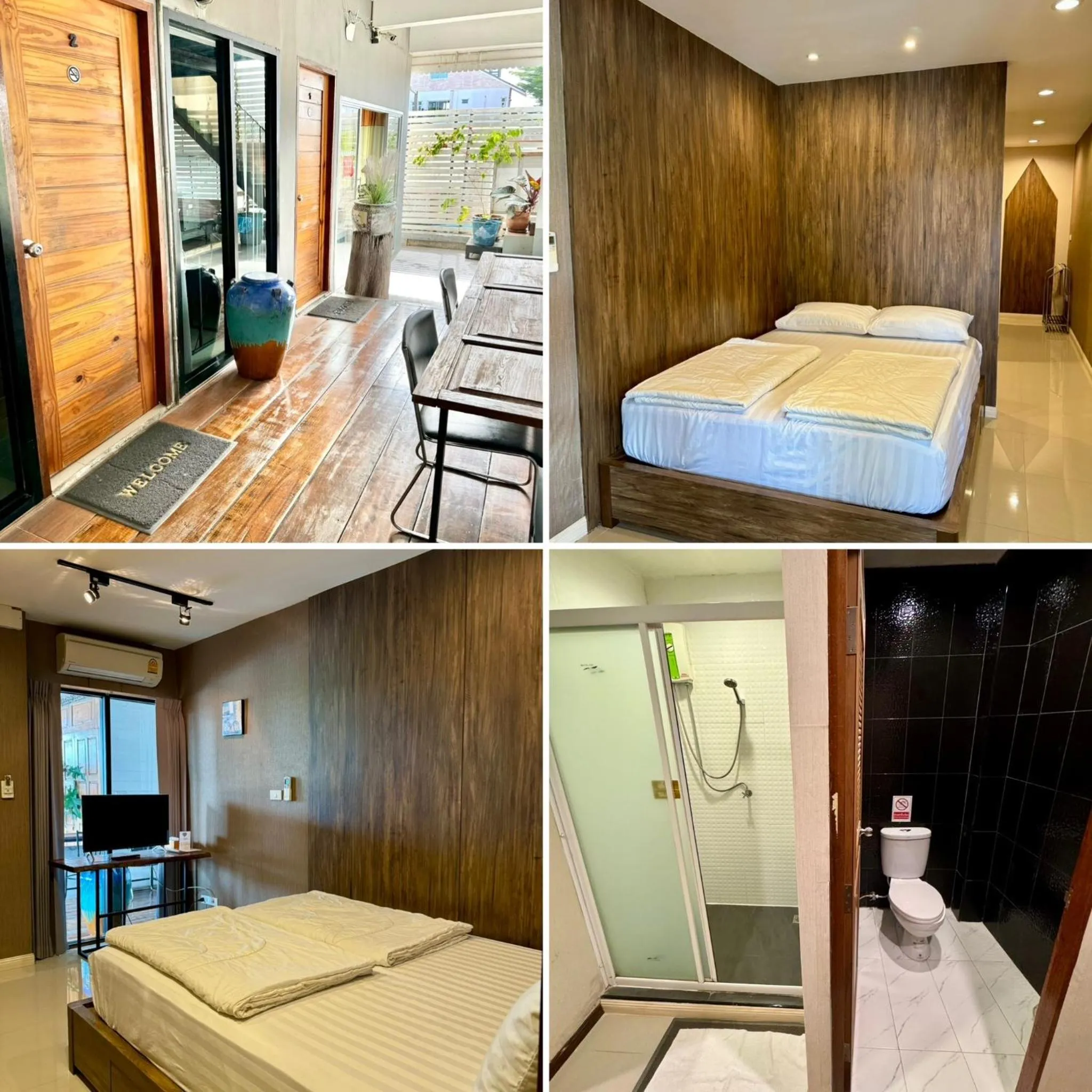 Bed in Baan Keang Chon Ayutthaya บ้านเคียงชล อยุธยา