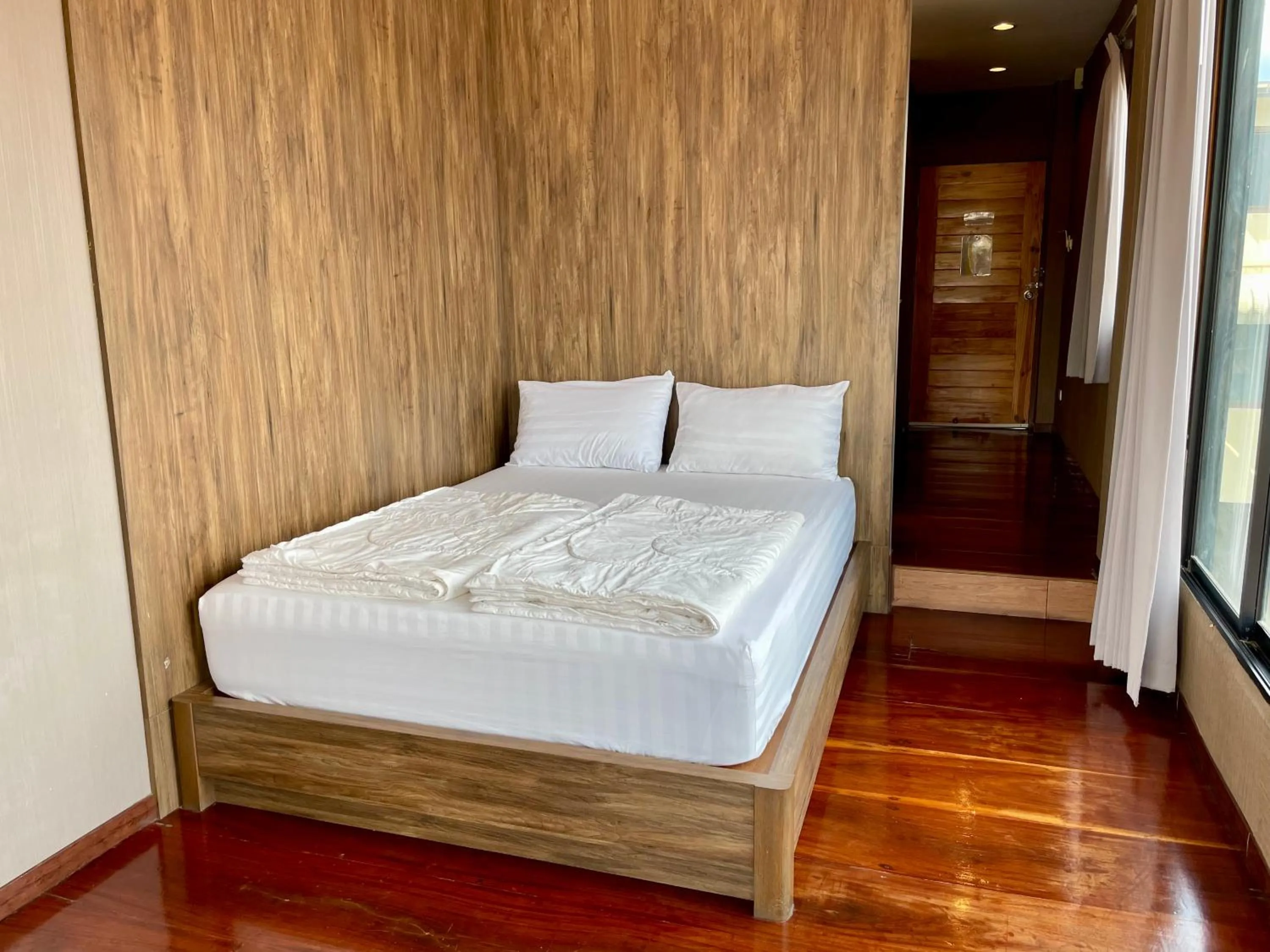 Bed in Baan Keang Chon Ayutthaya บ้านเคียงชล อยุธยา