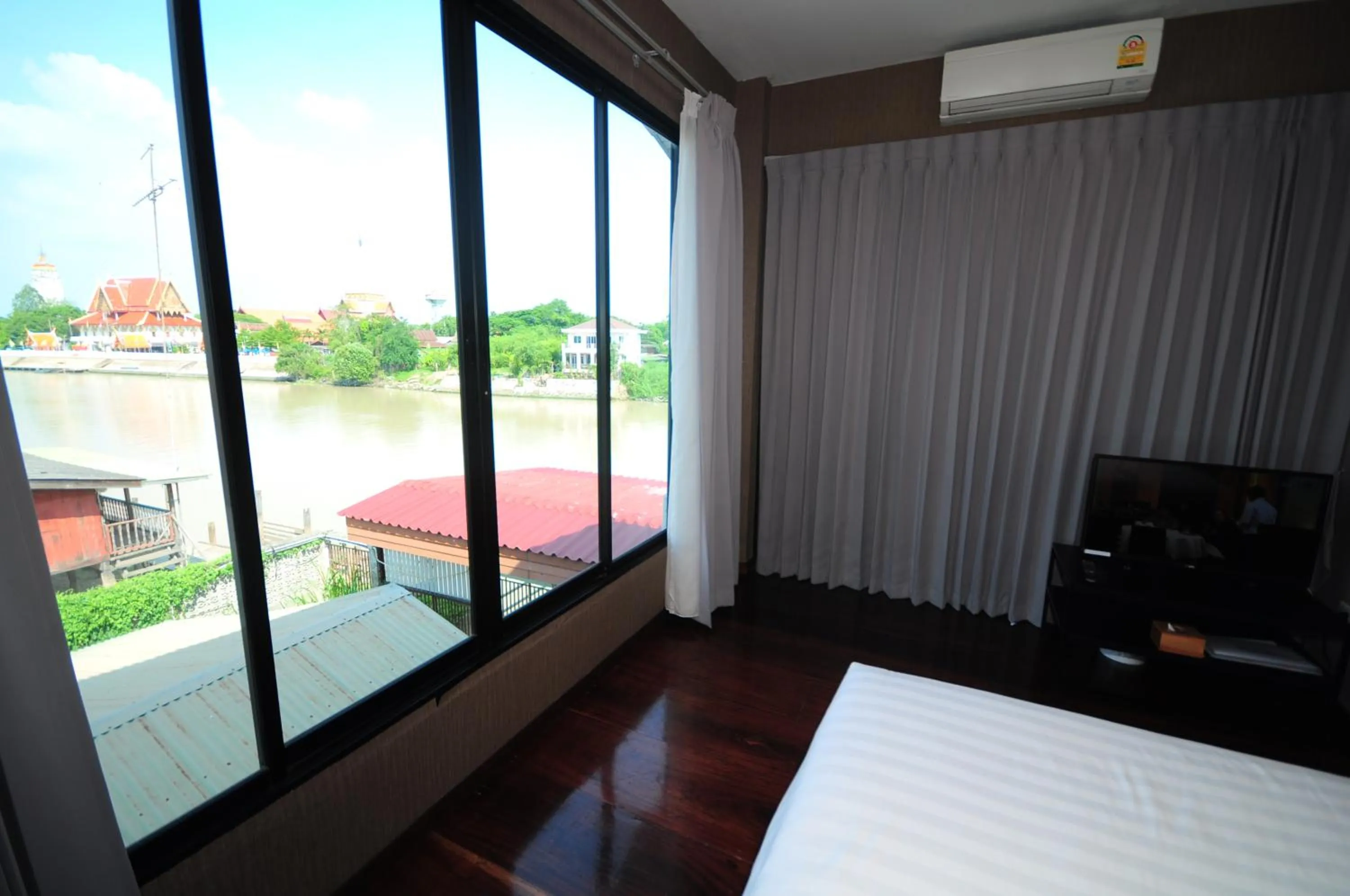 River view, Bed in Baan Keang Chon Ayutthaya บ้านเคียงชล อยุธยา