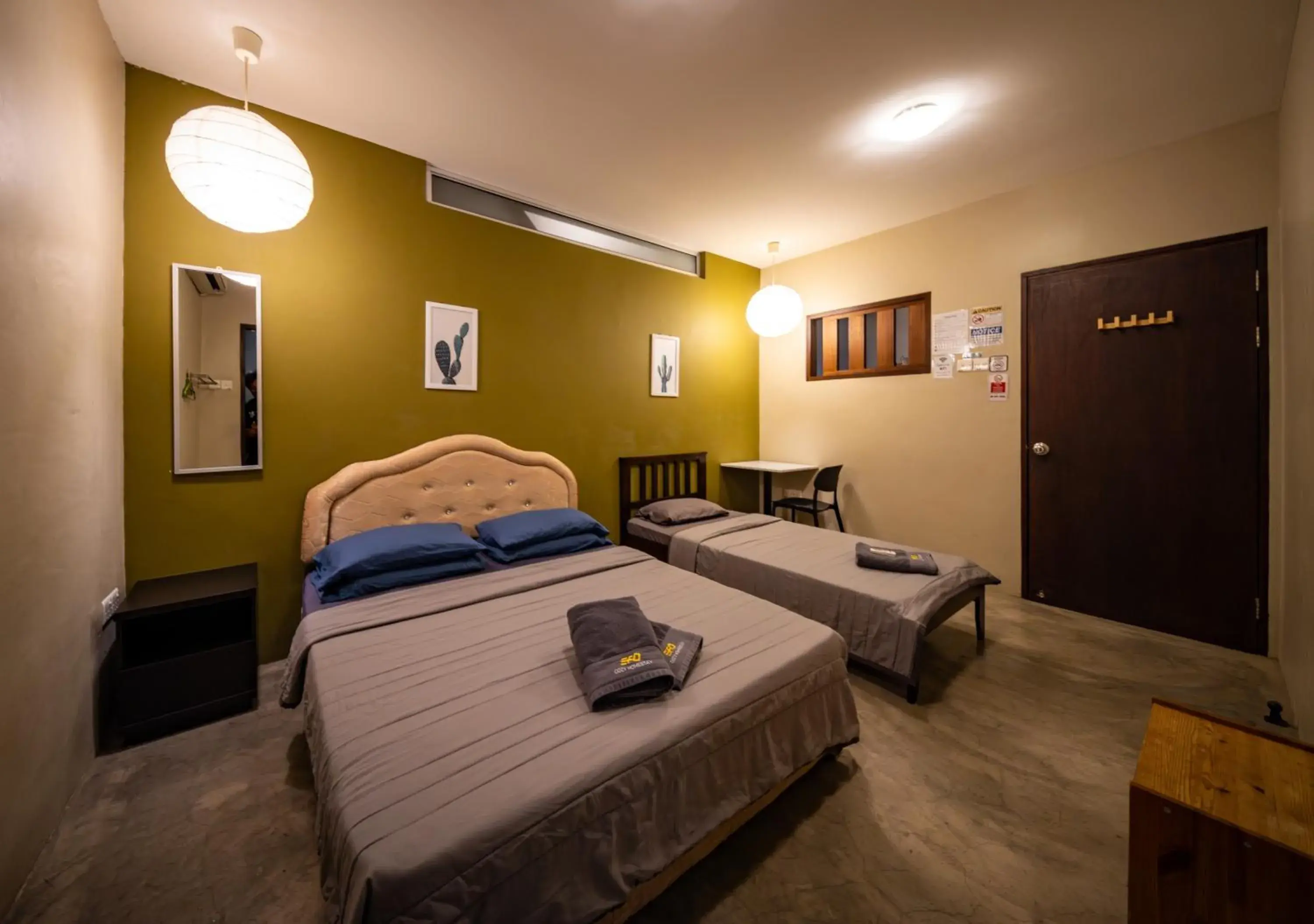 Triple Room with Shower in The Cottage Stay - self check-in Triple Room with Shower in The Cottage Stay - self check-in