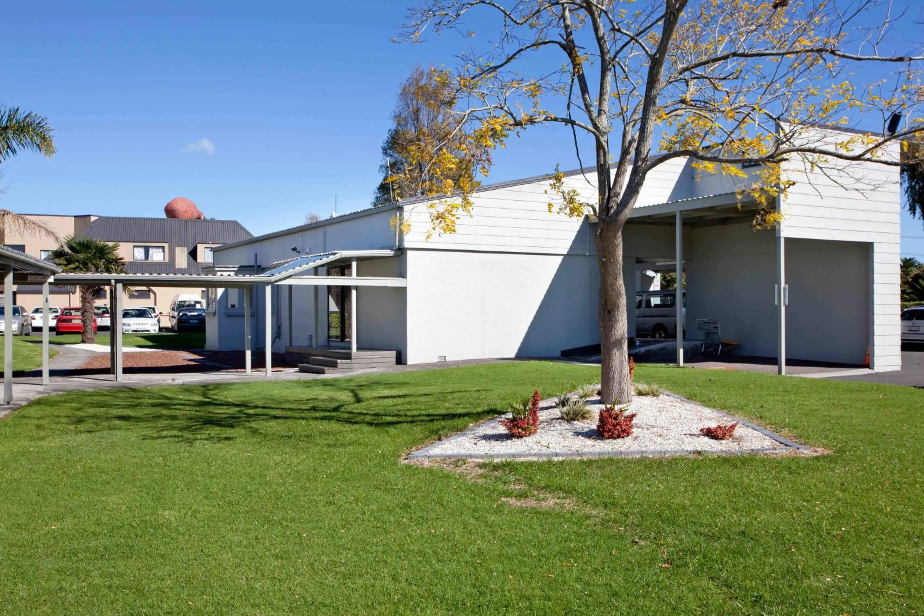 Facade/entrance in Auckland Airport Kiwi Motel
