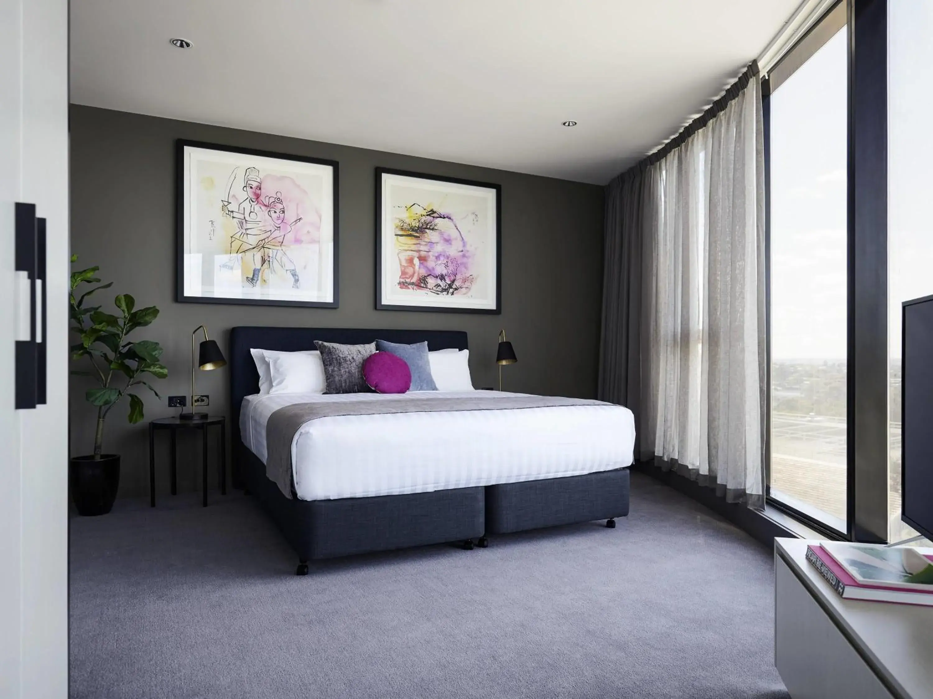 Bedroom, Bed in Art Series - The Chen Bedroom, Bed in Art Series - The Chen