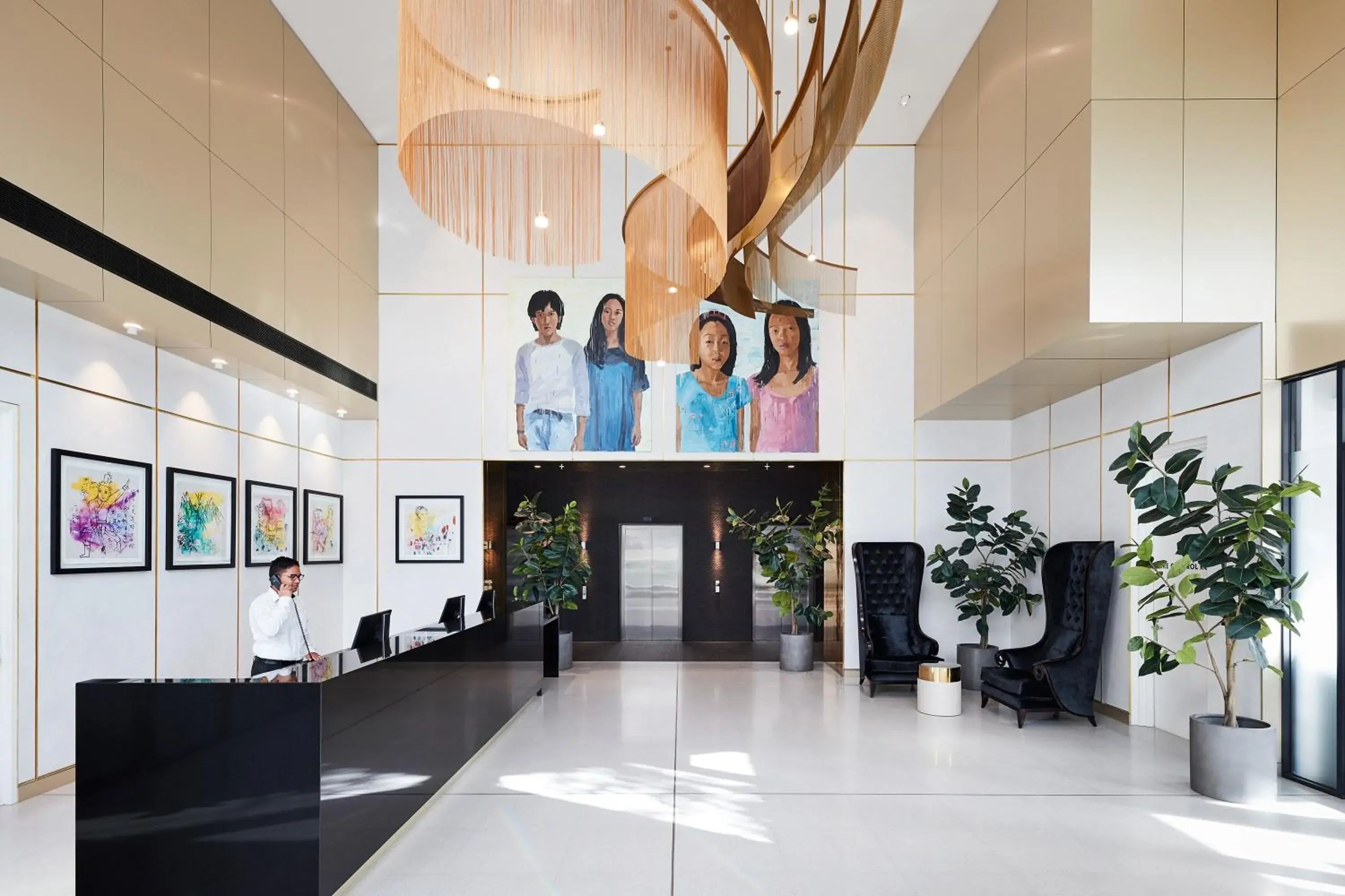 Lobby or reception in Art Series - The Chen Lobby or reception in Art Series - The Chen