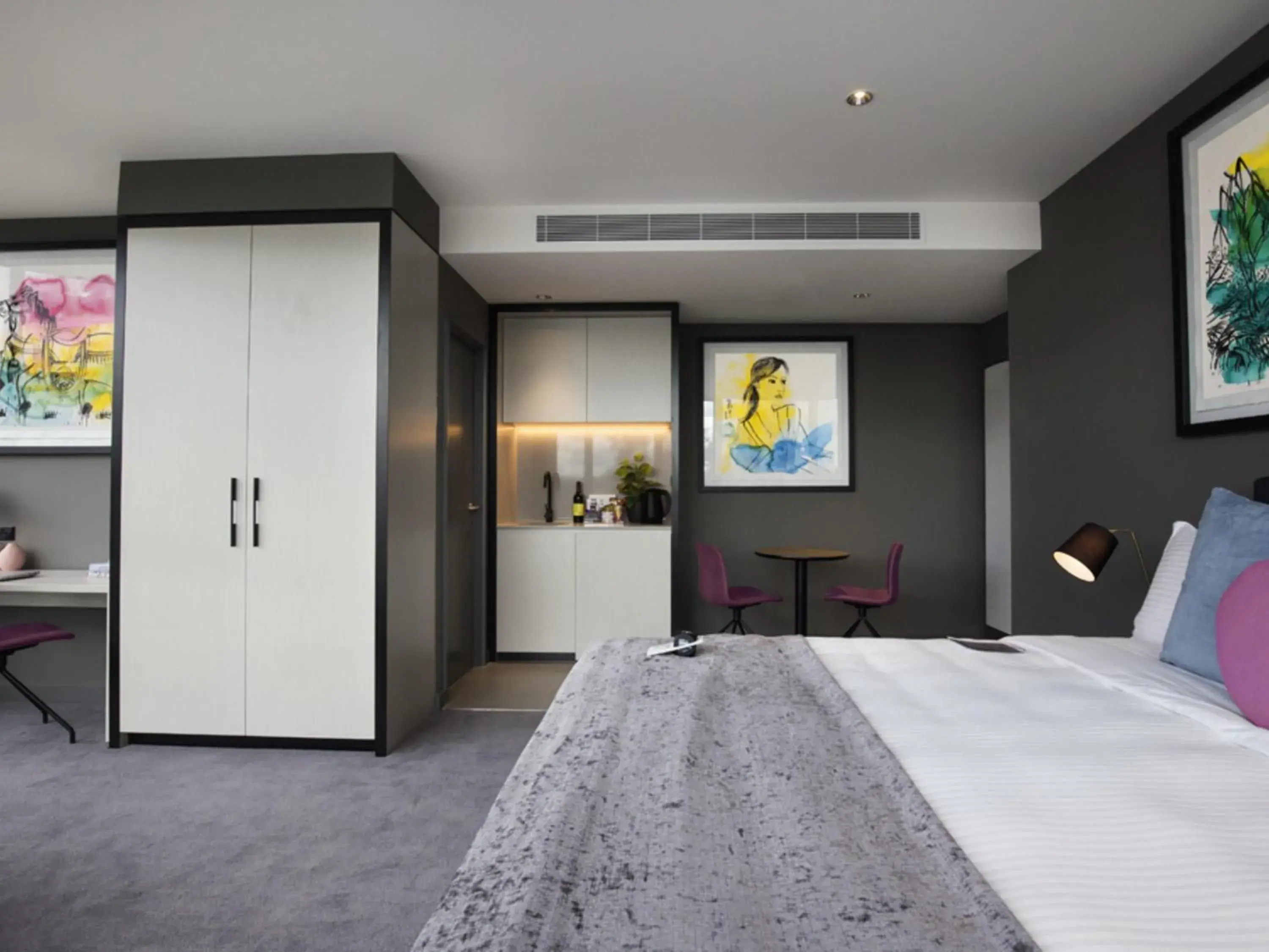 Bedroom, Bed in Art Series - The Chen Bedroom, Bed in Art Series - The Chen